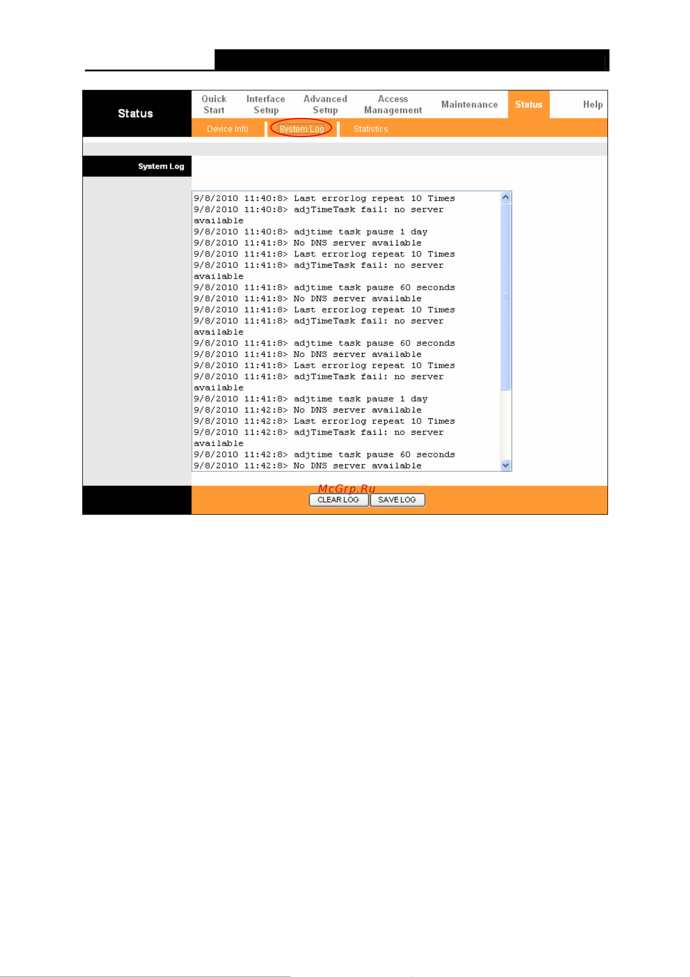 Tp-Link TD-W8951NB [25/92] Statistics