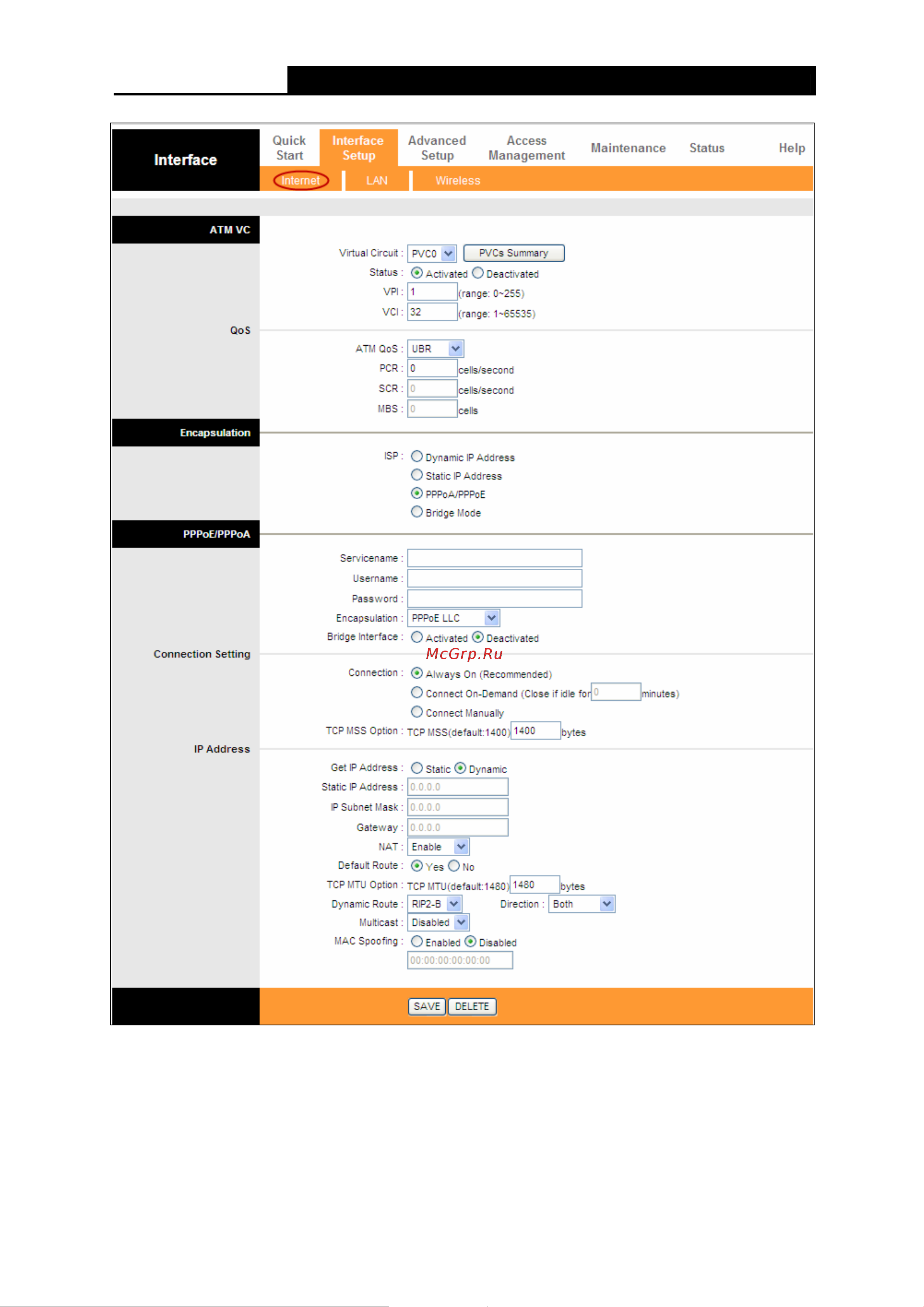 Tp-Link TD-W8951NB Инструкция по эксплуатации онлайн [29/92] 38844