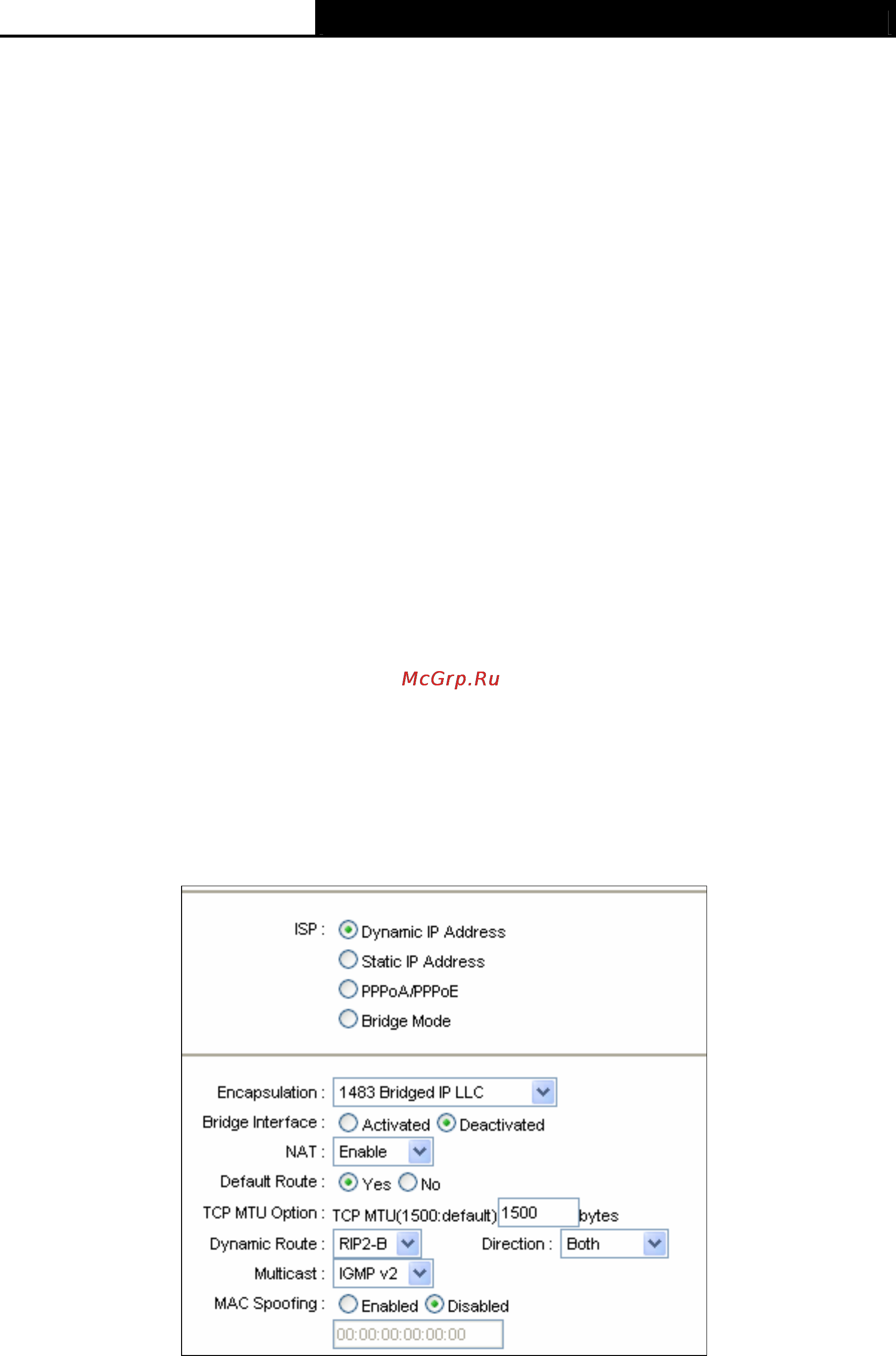 Tp-Link TD-W8901G Инструкция по эксплуатации онлайн [28/73] 16819