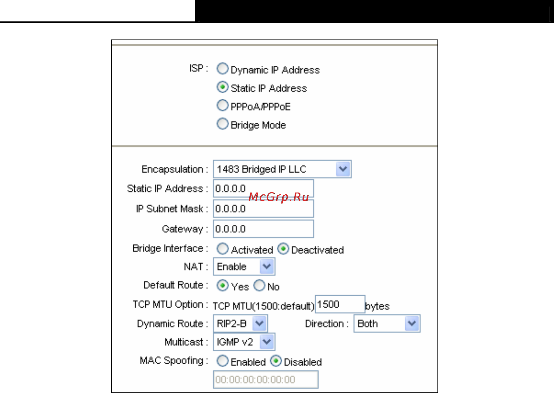 Tp-Link TD-W8901G Инструкция по эксплуатации онлайн [30/73] 16819
