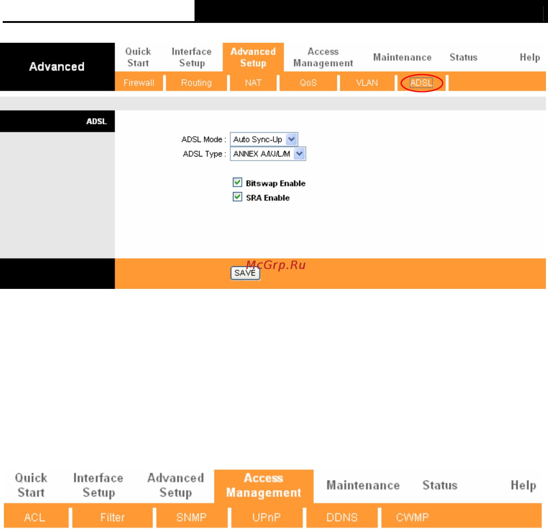 Tp-Link TD-W8901G [52/73] Access management