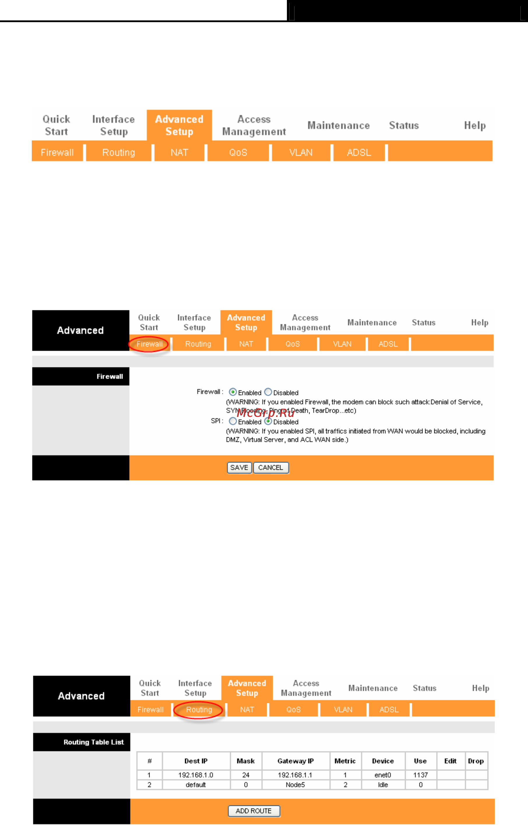 Tp-Link TD-8816 [30/67] Firewall