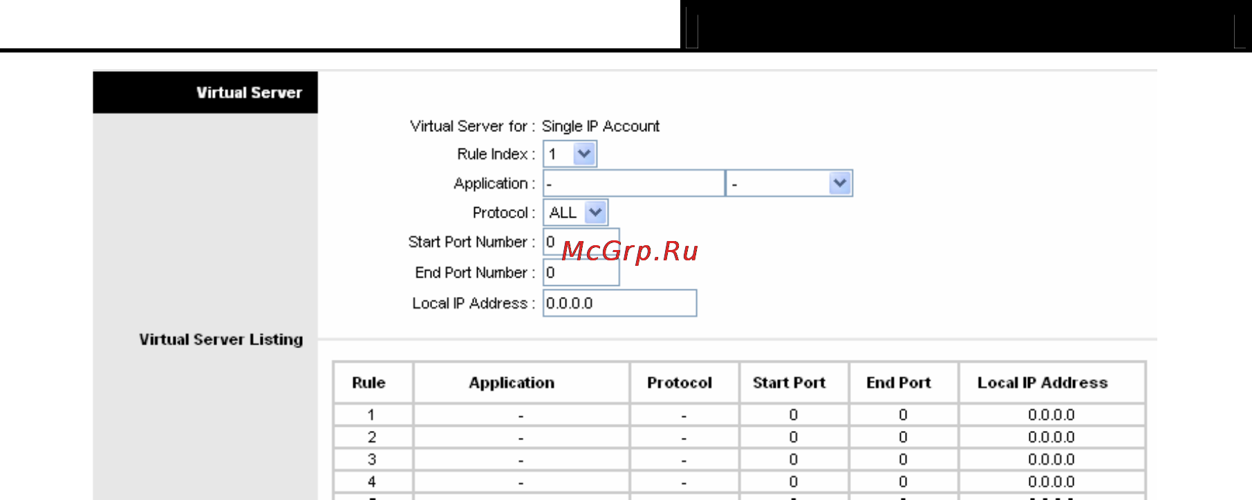 Tp-Link TD-8816 [33/67] Ip address mapping