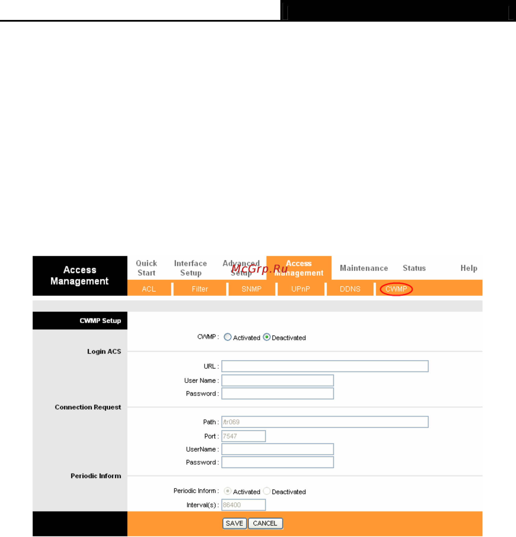 Tp-Link TD-8816 [49/67] Maintenance