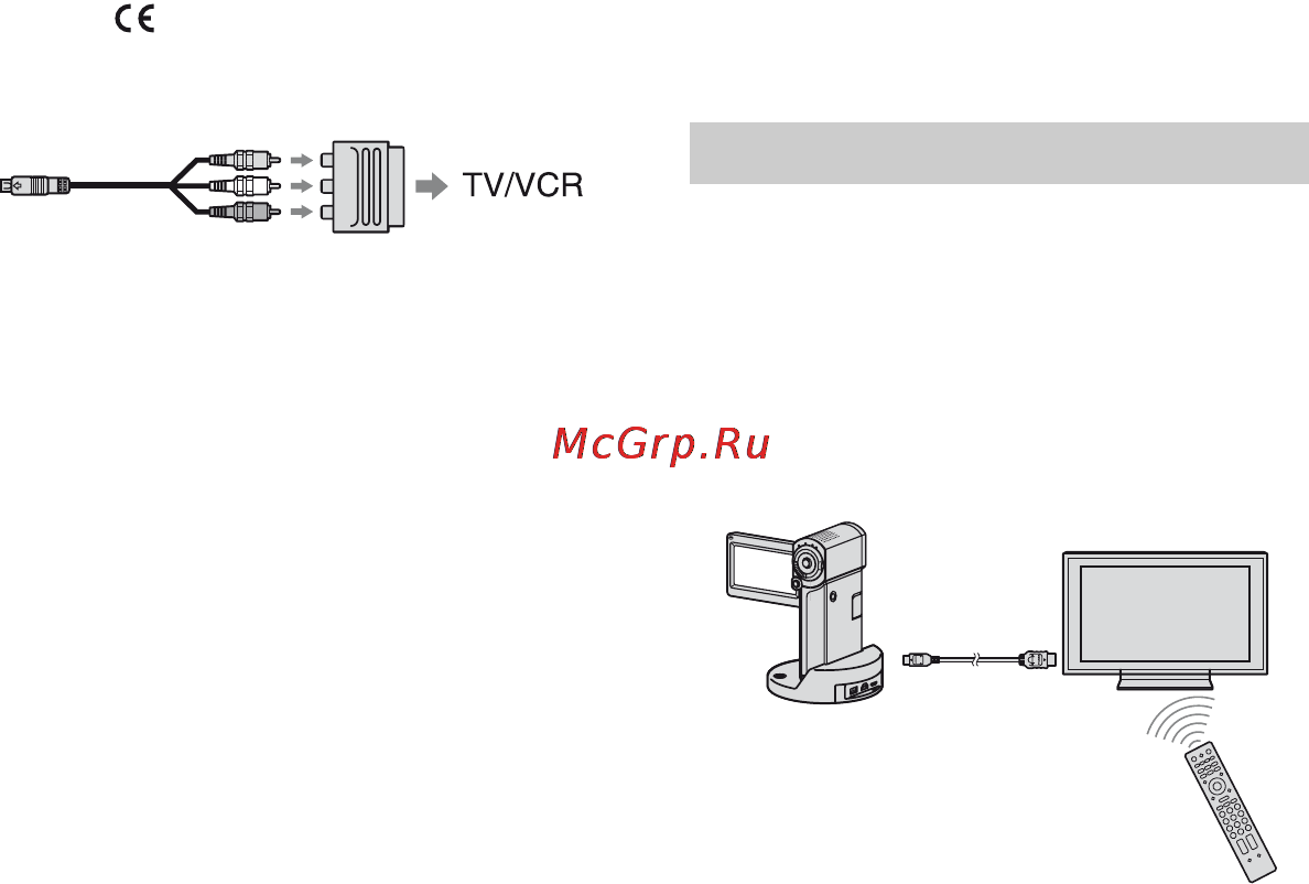 Sony HDR-TG1E [50/132] Использование bravia sync