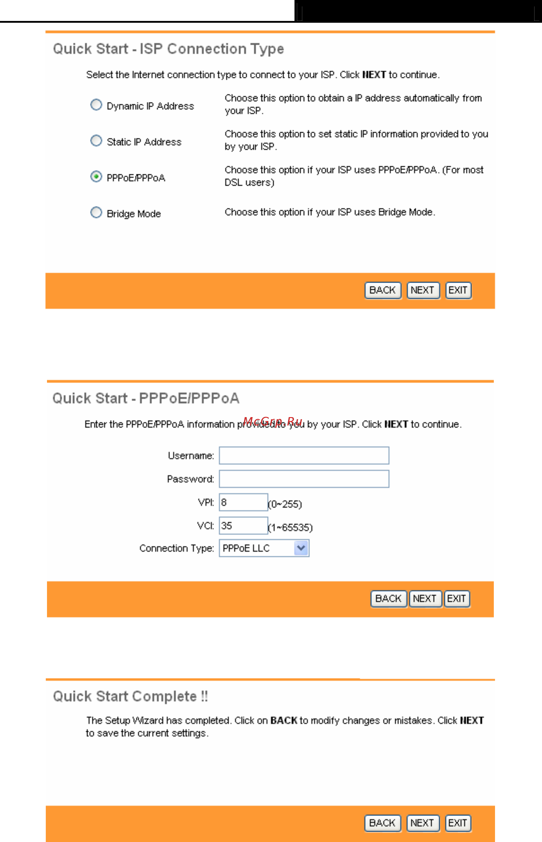 Tp-Link TD-8817 Инструкция по эксплуатации онлайн [18/69] 16832