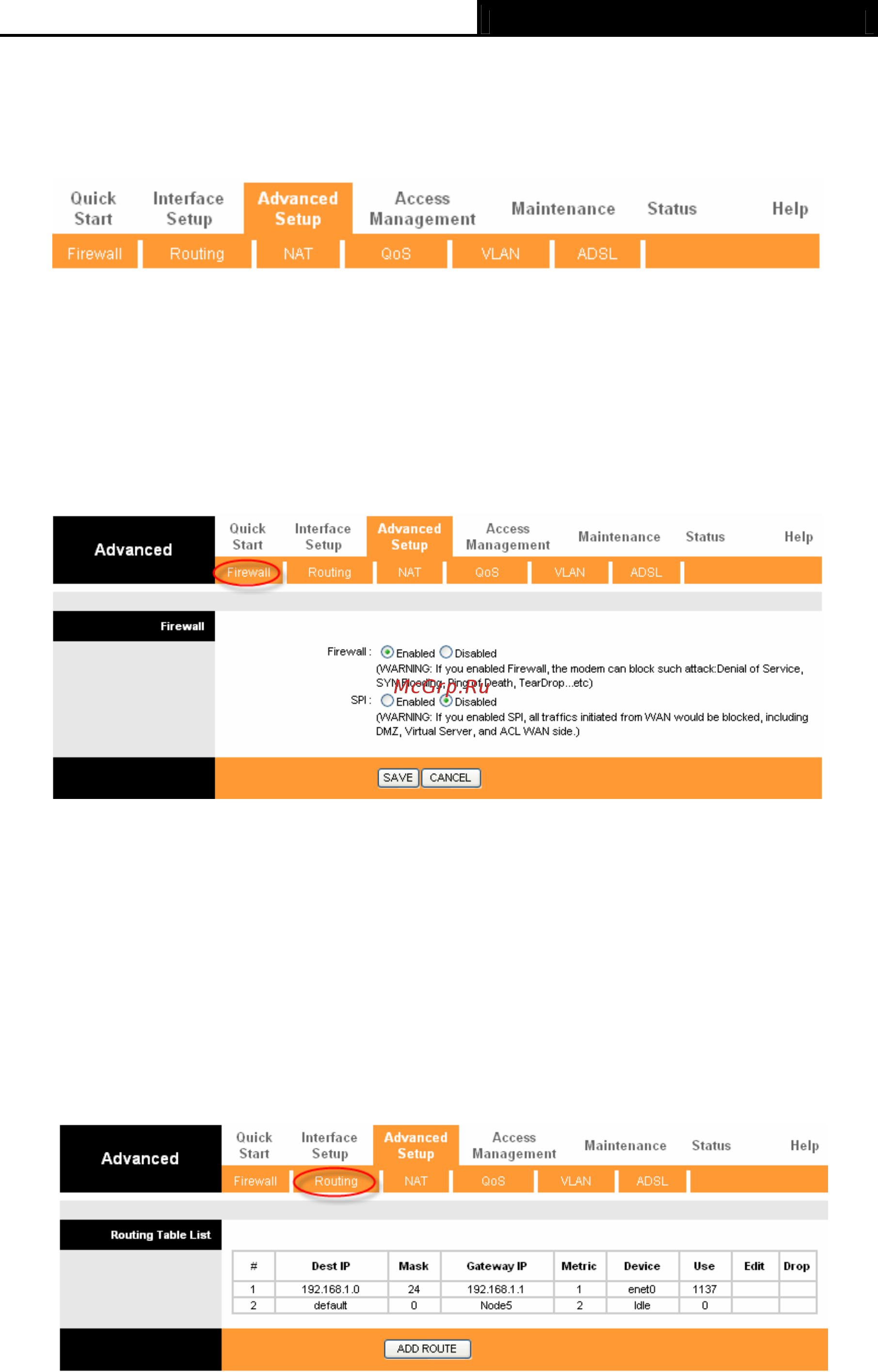 Tp-Link TD-8817 [32/69] Advanced setup