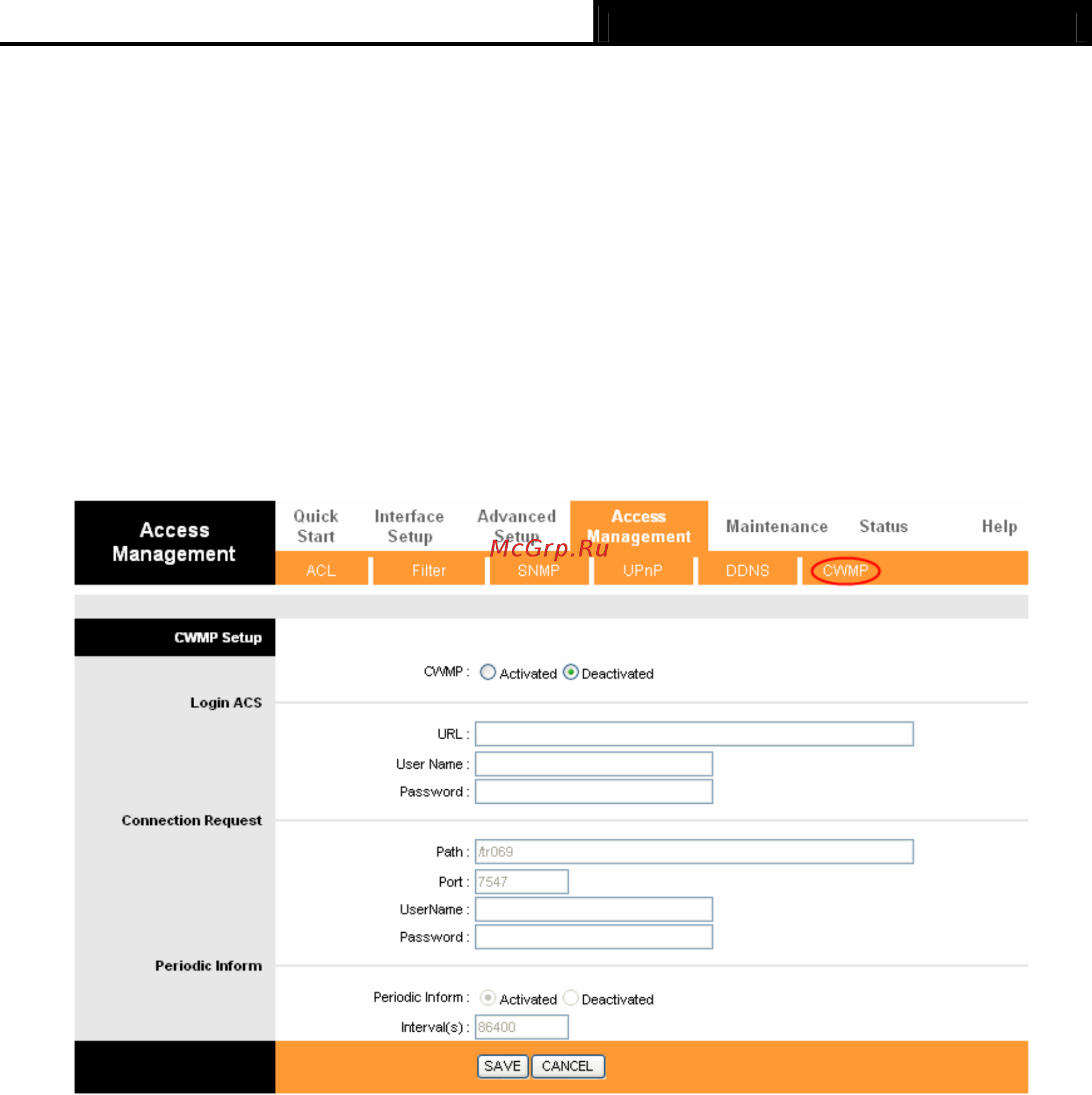 Tp-Link TD-8817 [51/69] Maintenance