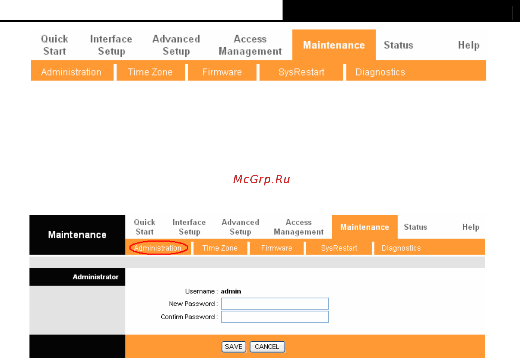 Tp-Link TD-8817 [52/69] Administration