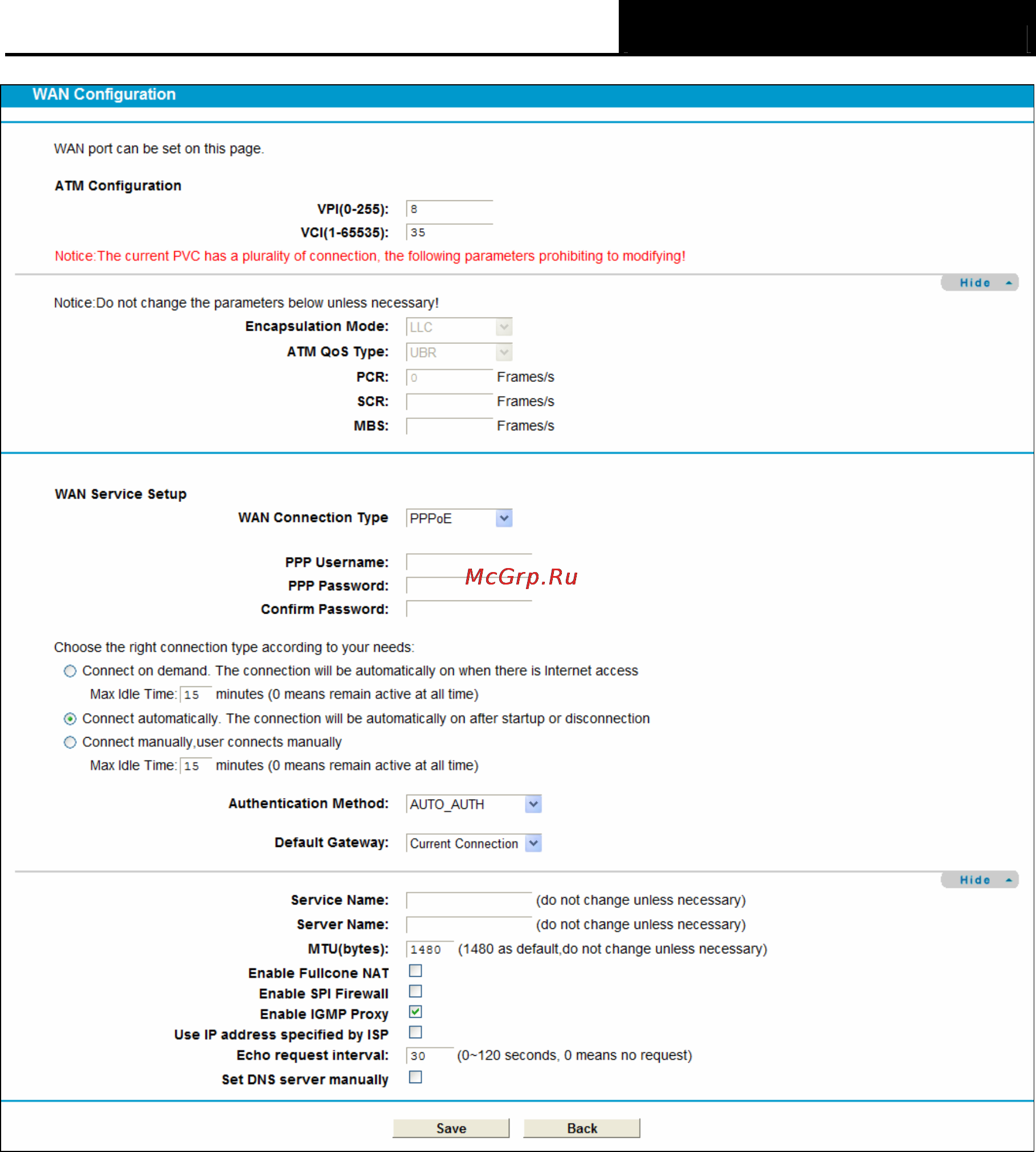 Tp-Link TD-8840T [24/77] Static ip
