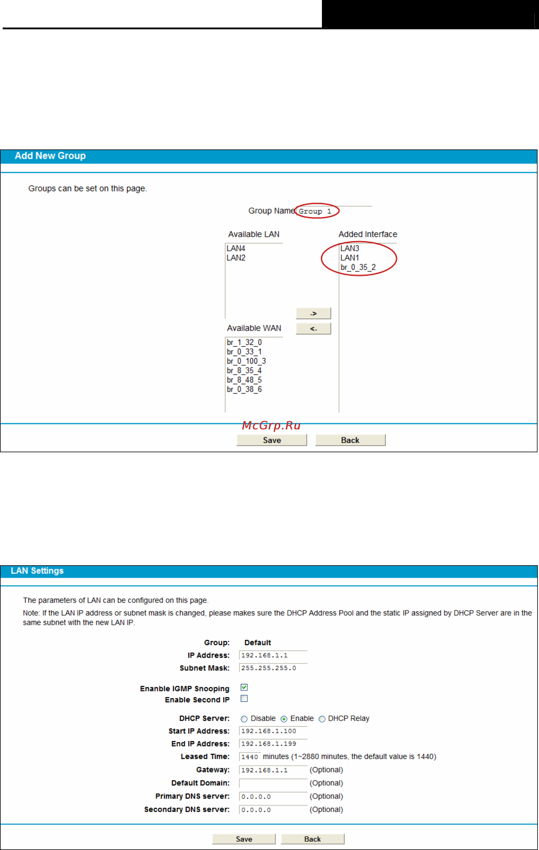 Tp-Link TD-8840T [32/77] Lan settings