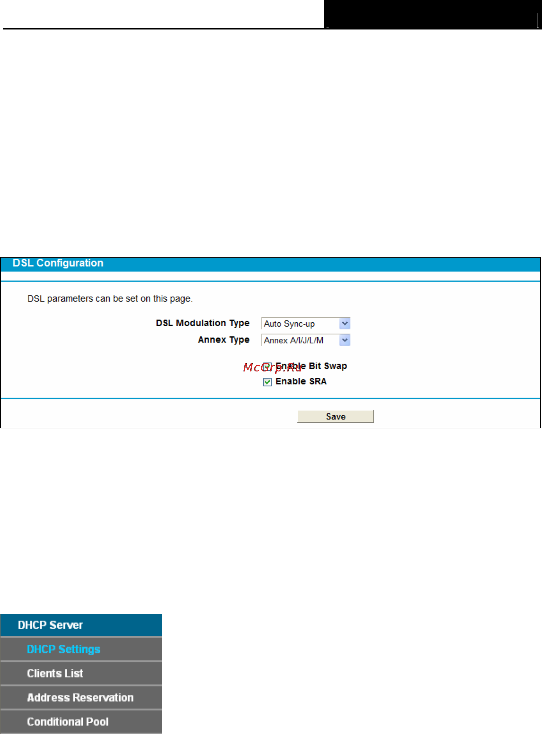Tp-Link TD-8840T [35/77] Dsl settings