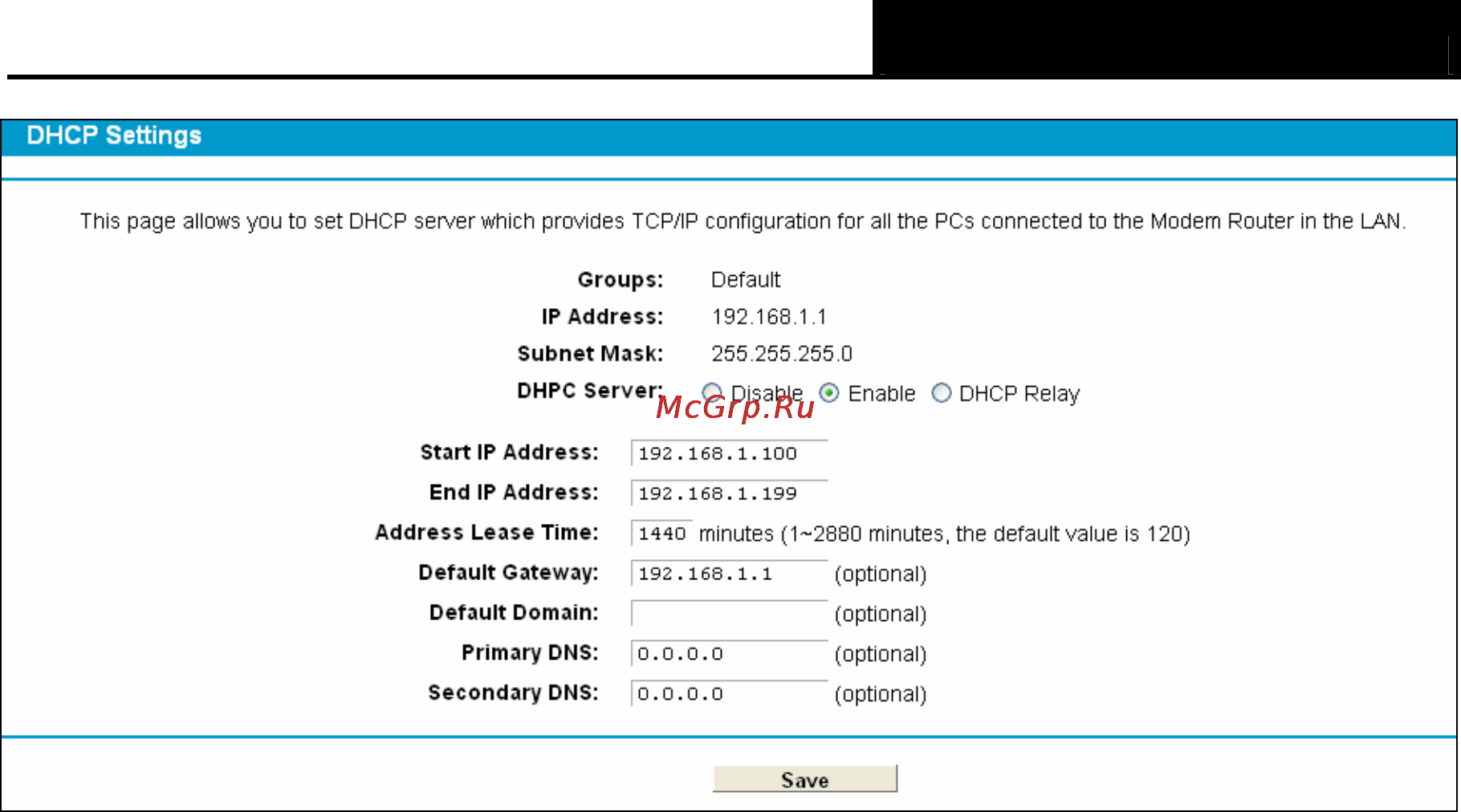 Tp-Link TD-8840T Инструкция по эксплуатации онлайн [36/77] 16811