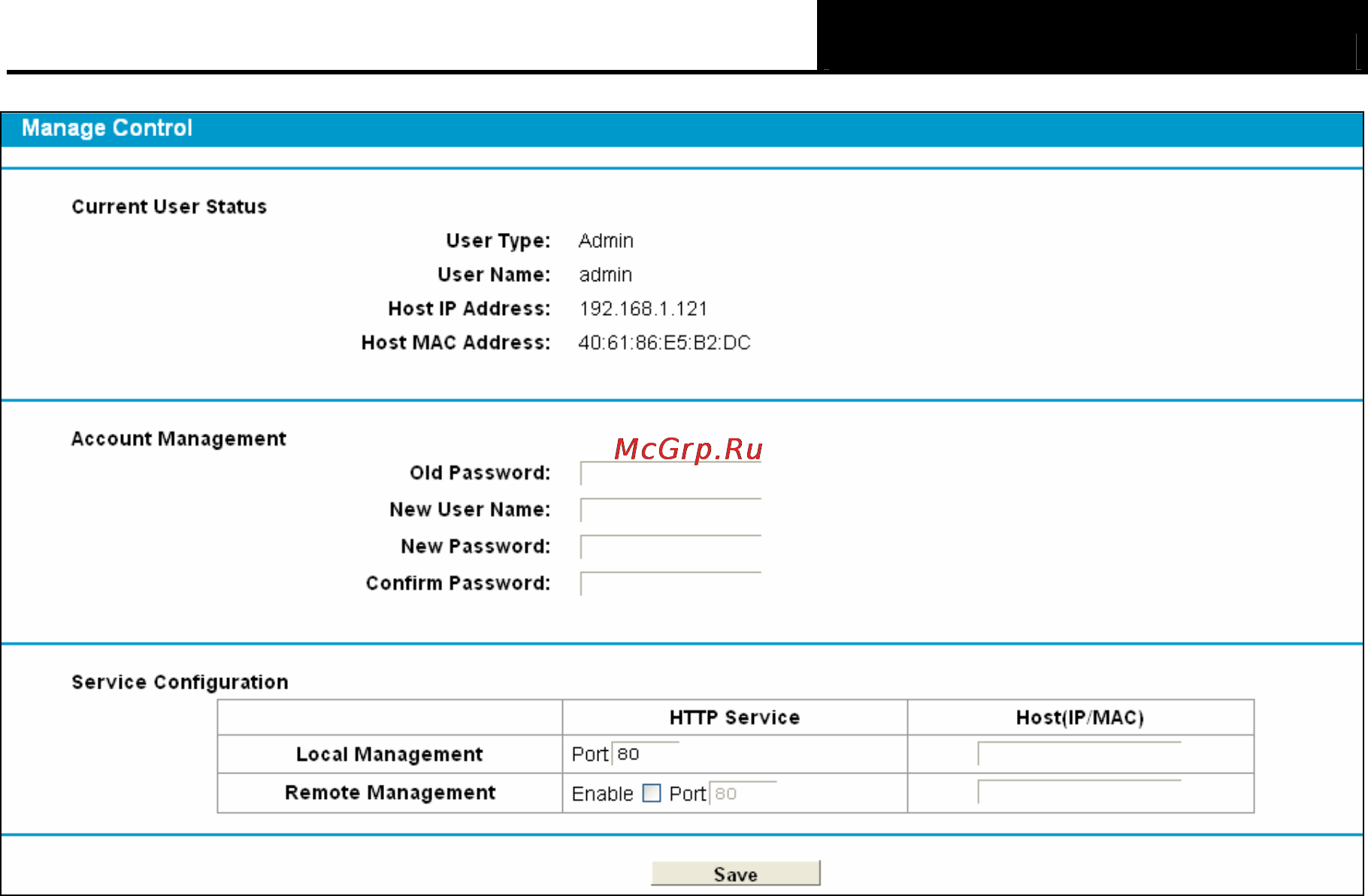 Tp-Link TD-8840T [61/77] Cwmp settings