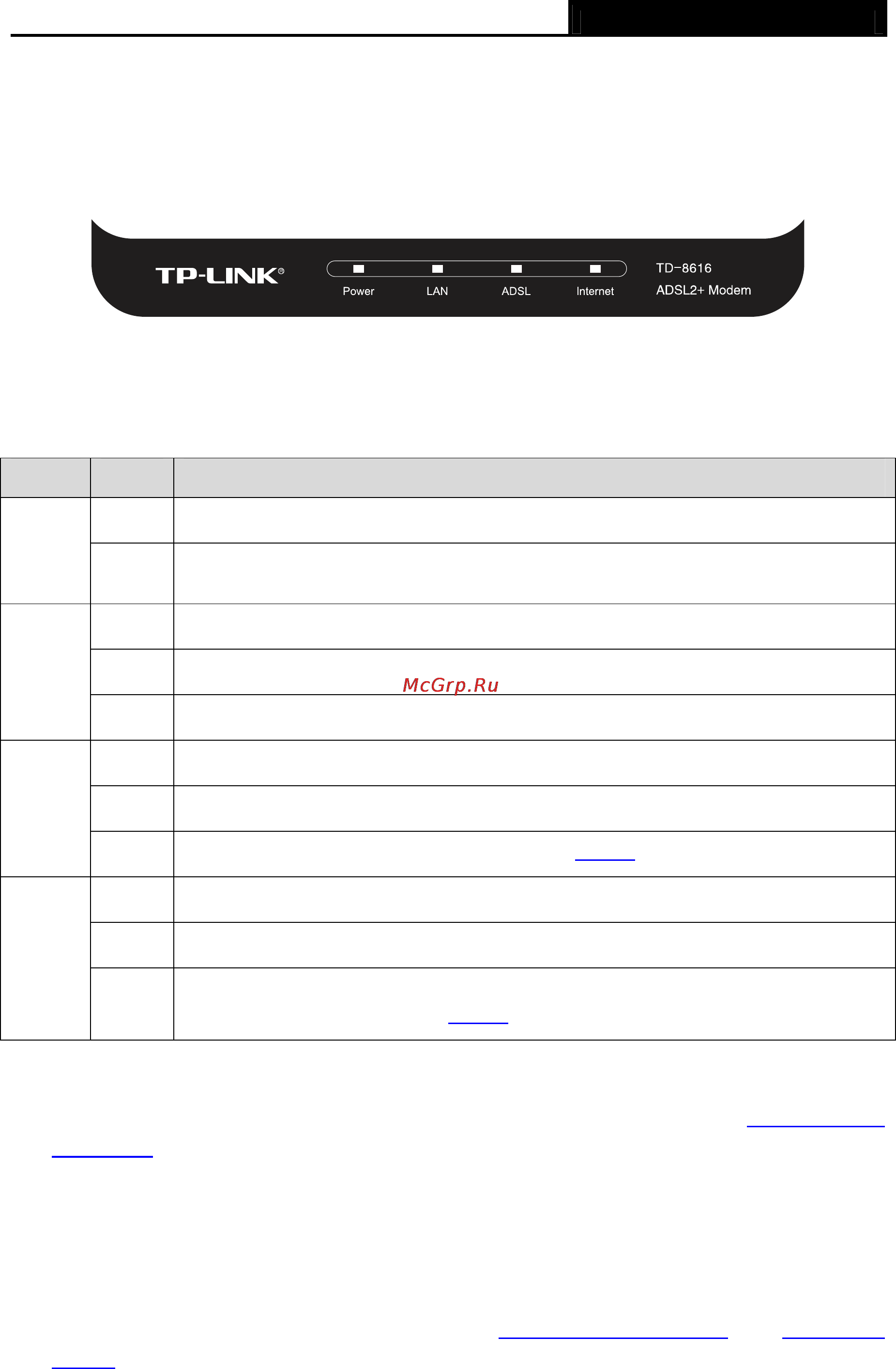 Tp-Link TD-8616 [8/26] Chapter 2 hardware installation