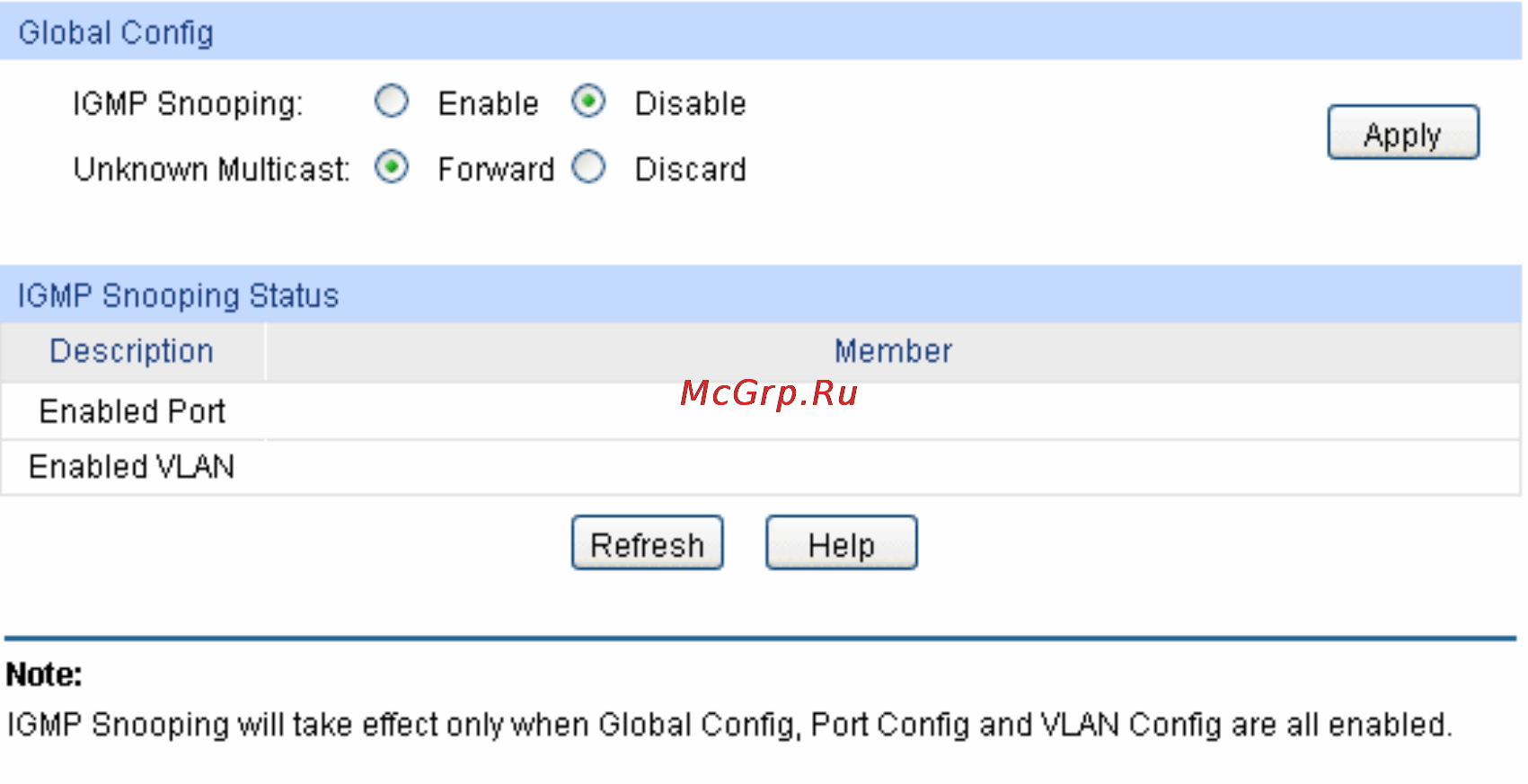 Tp-Link TL-SG5412F [111/257] The following entries are displayed on this screen