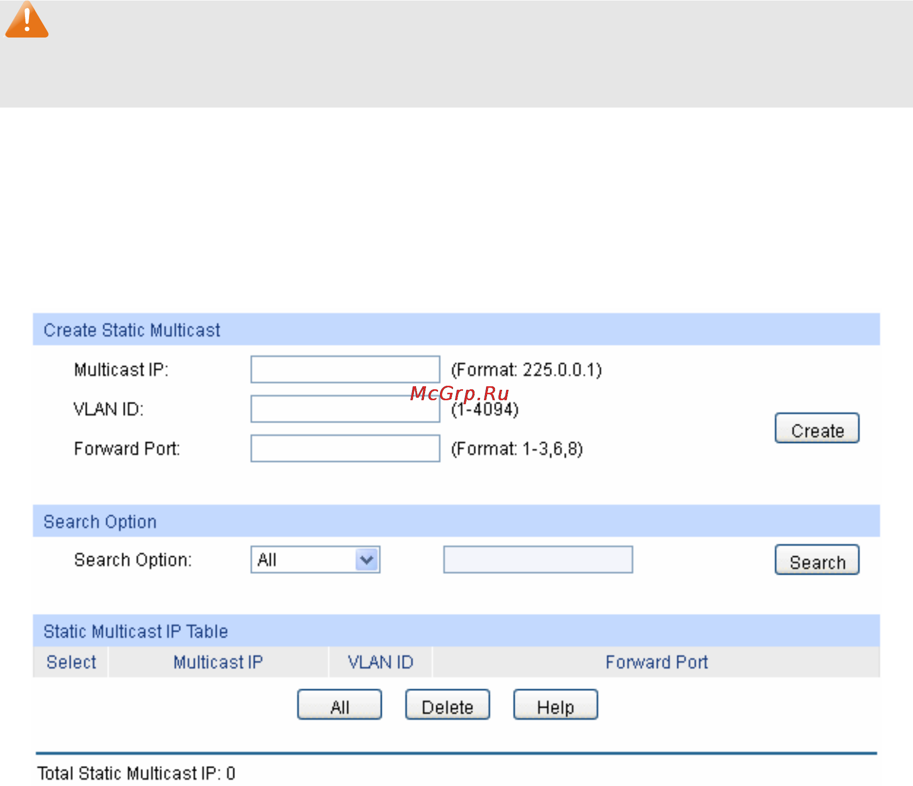 Tp-Link TL-SG5412F [119/257] The following entries are displayed on this screen