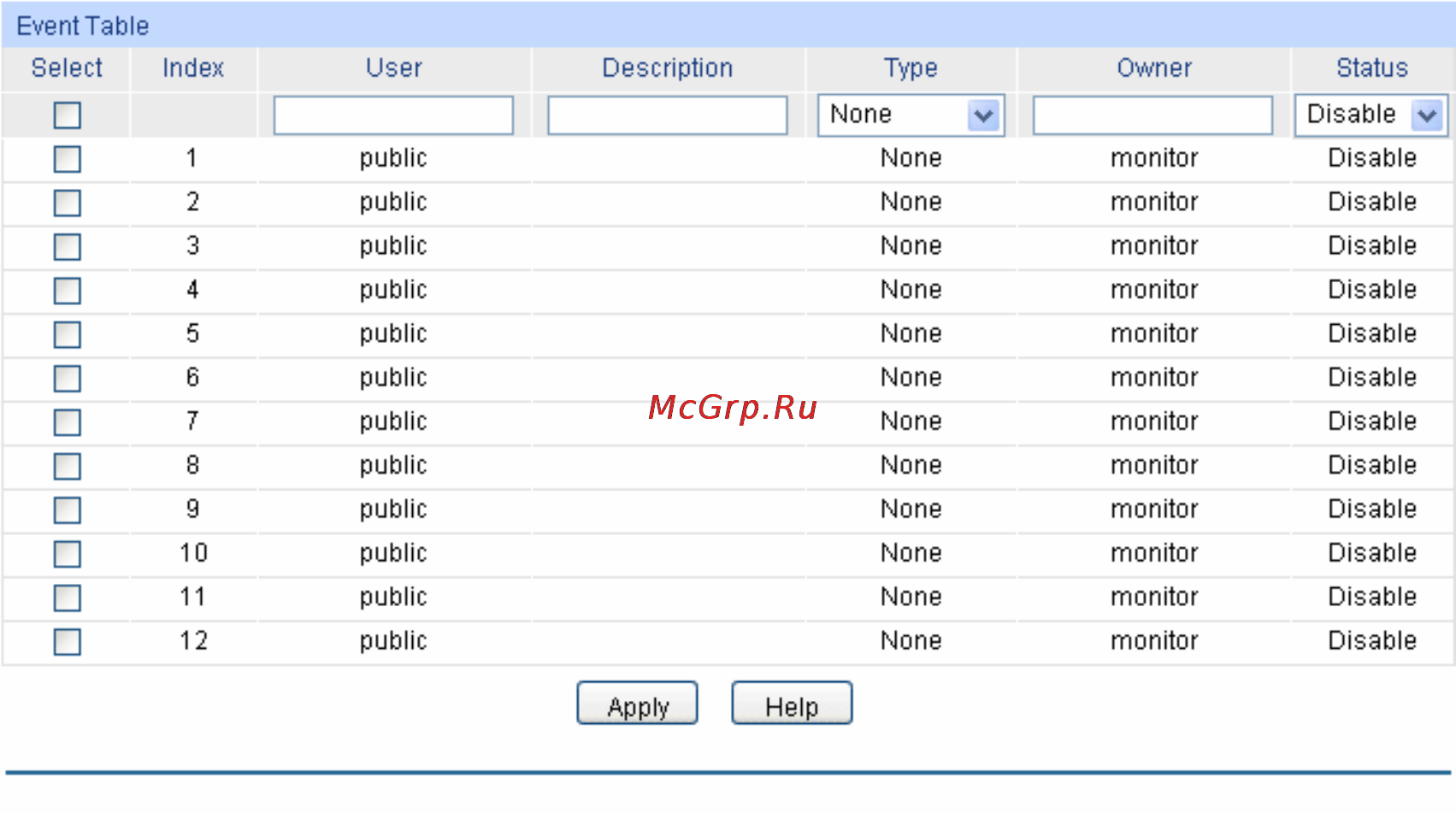 Tp-Link TL-SG5412F [194/257] Alarm config