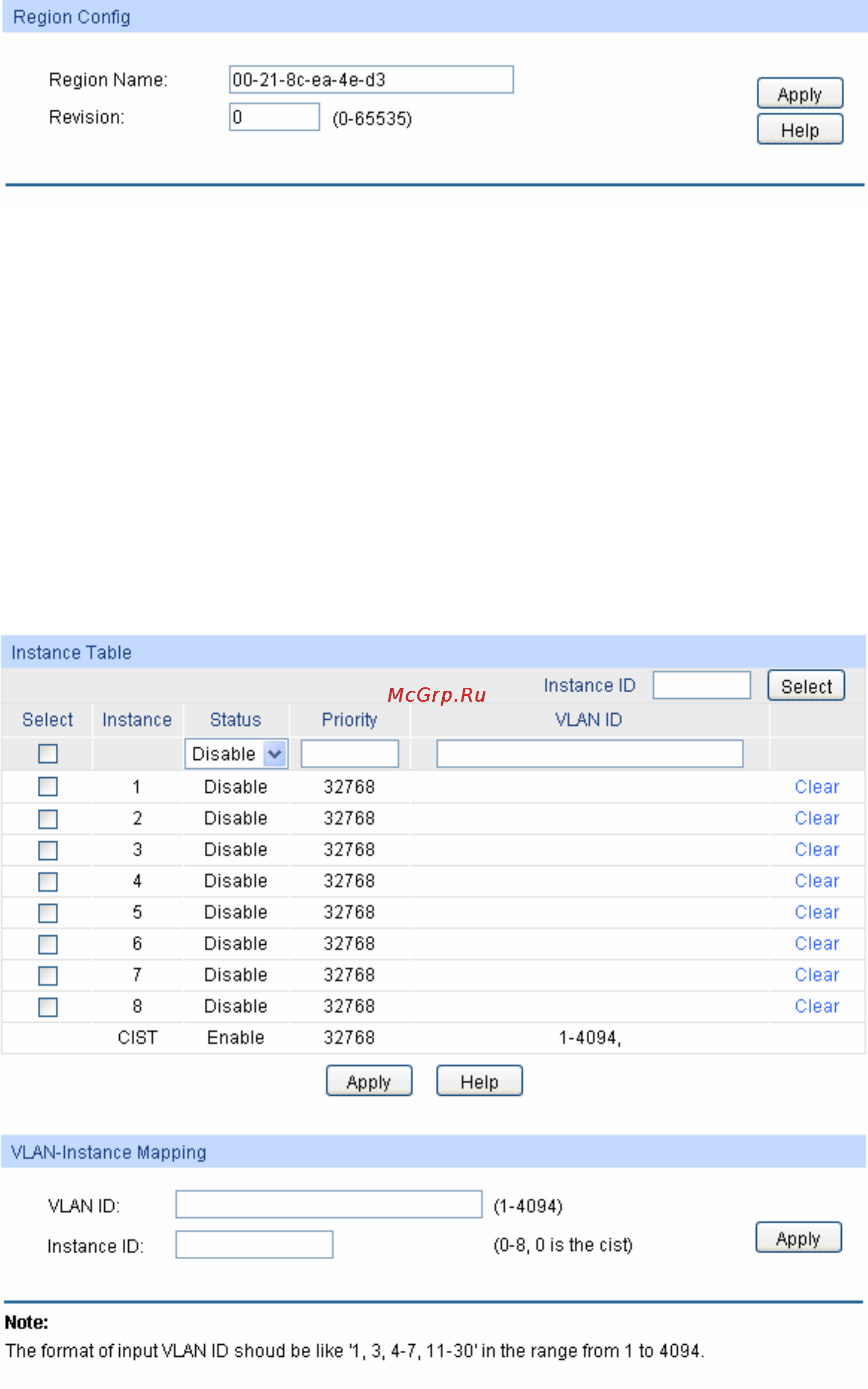 Tp-Link TL-SL5428E [103/259] The following entries are displayed on this screen