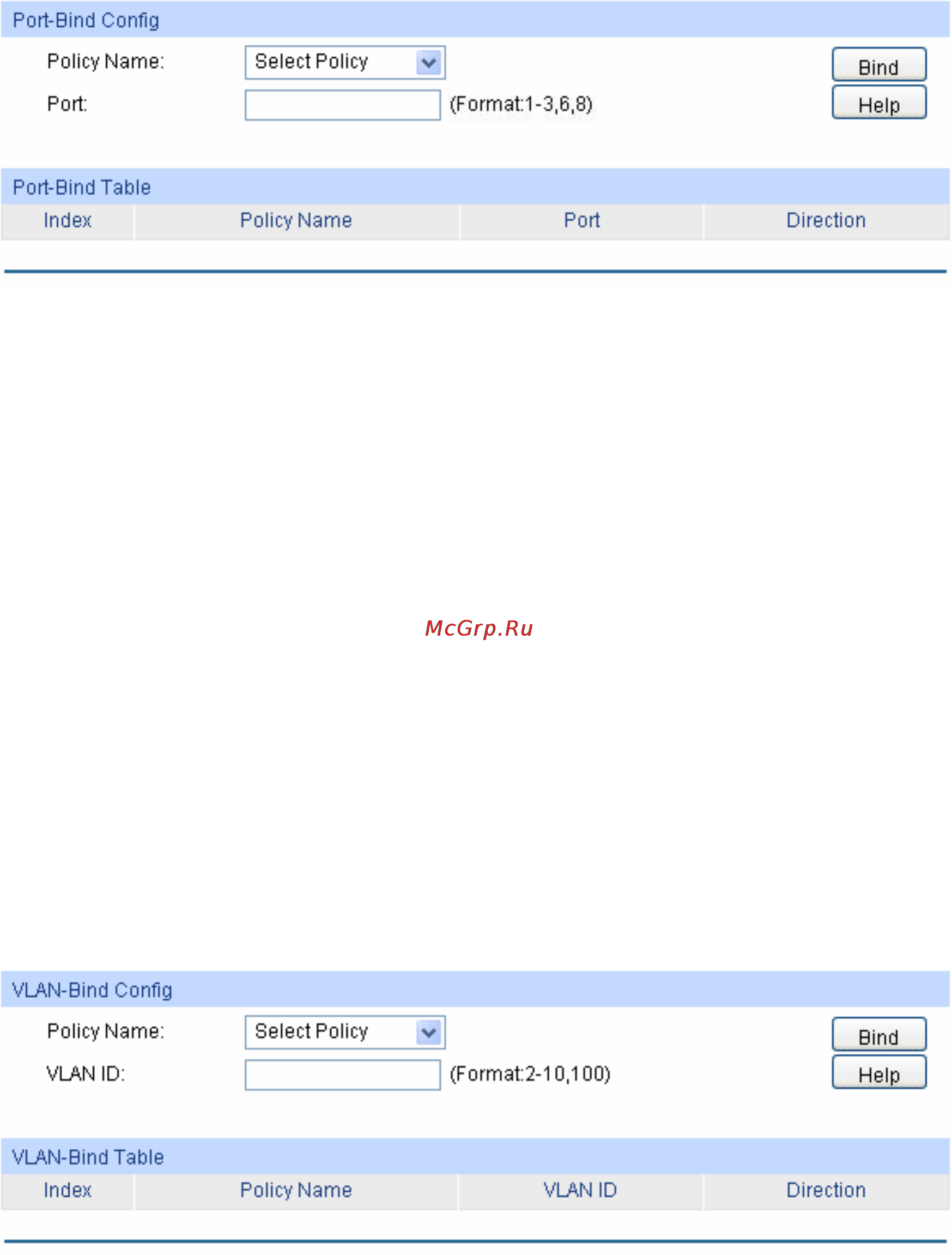 Tp-Link TL-SL5428E [159/259] Vlan binding