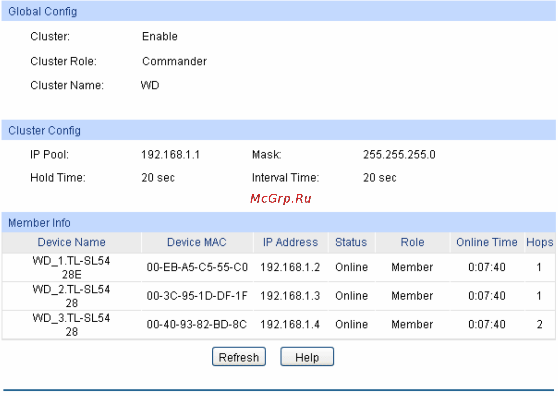 Tp-Link TL-SL5428E [219/259] The following entries are displayed on this screen