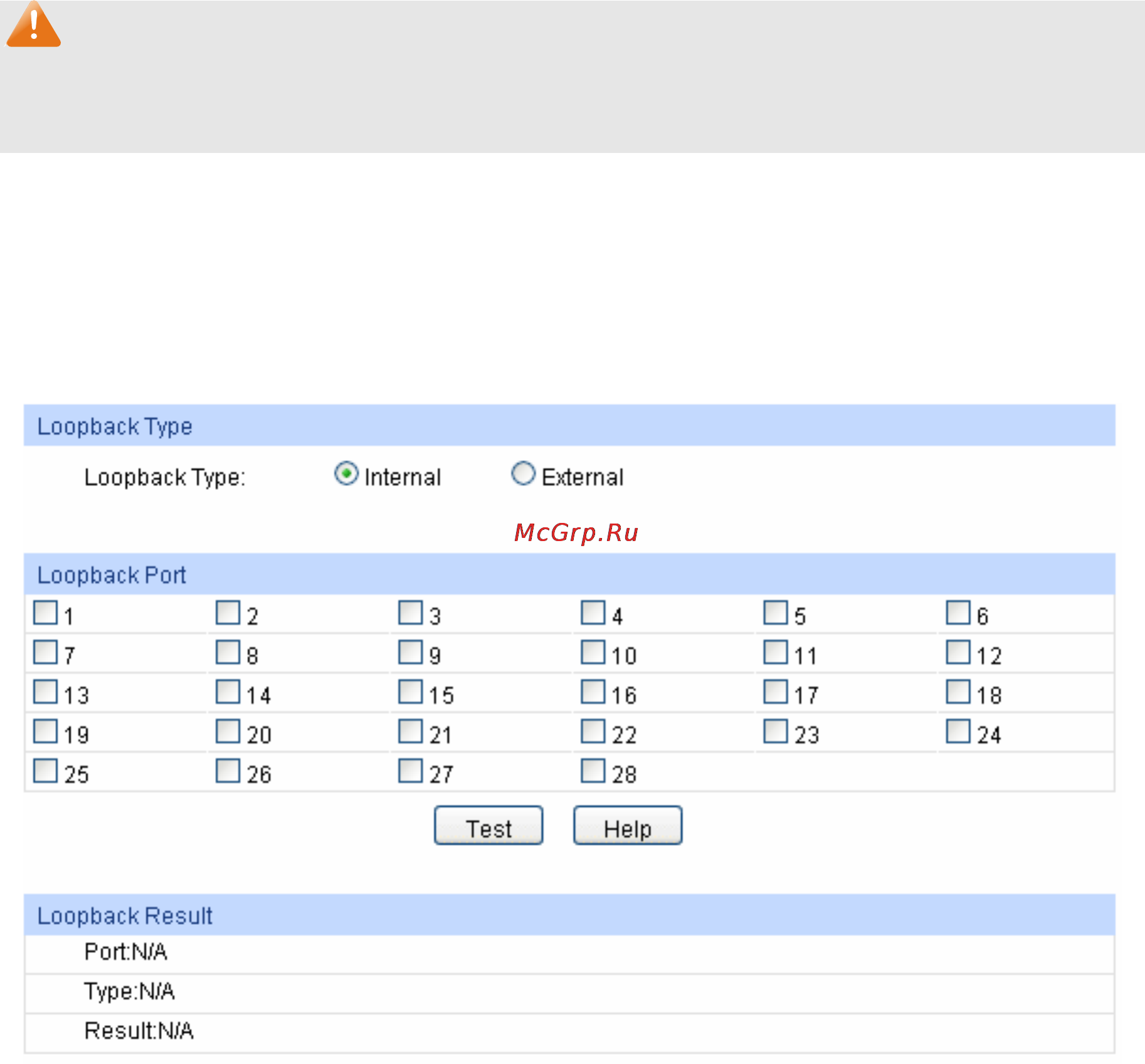 Tp-Link TL-SL5428E [236/259] Loopback