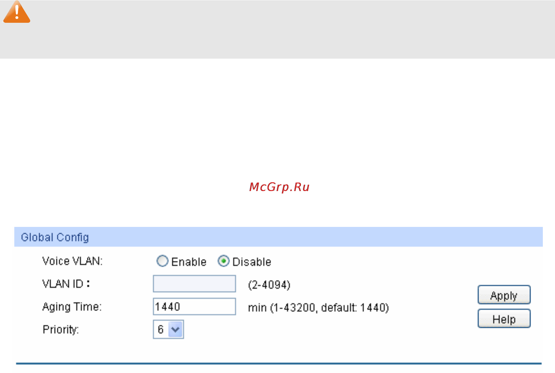 Tp-Link TL-SG3424P [130/259] Global config