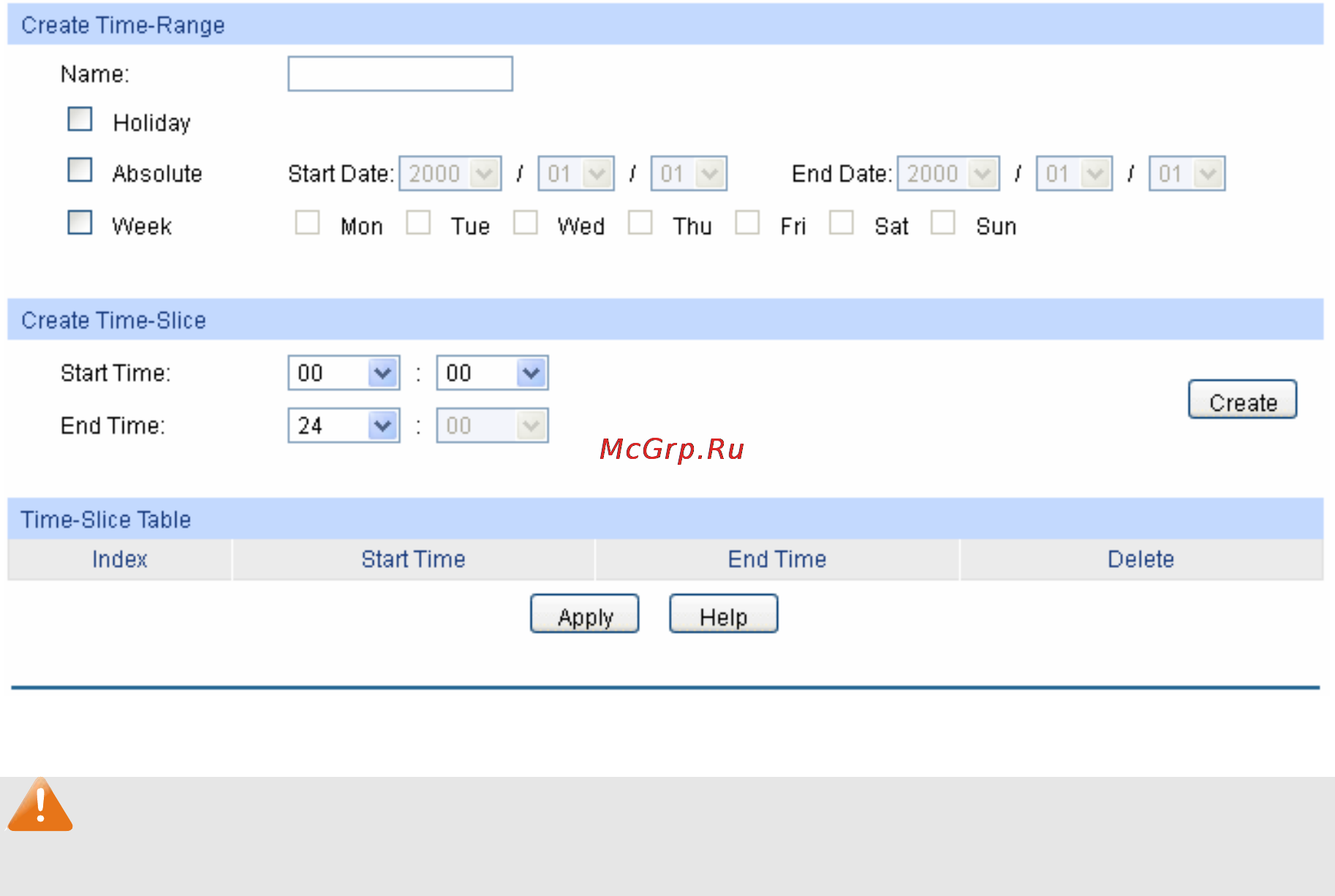 Tp-Link TL-SG3424P [142/259] Time range create