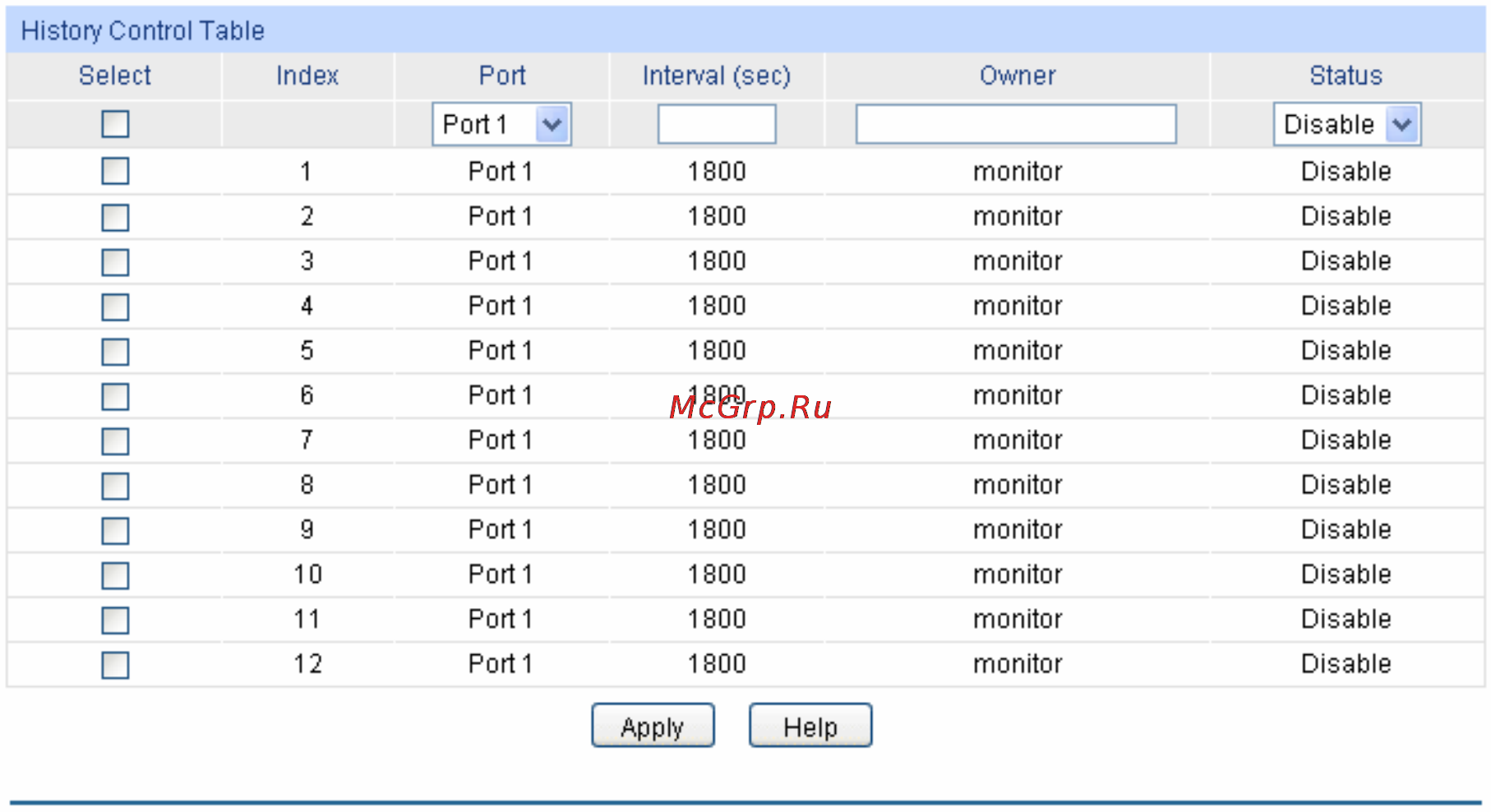 Tp-Link TL-SG3424P [195/259] History control
