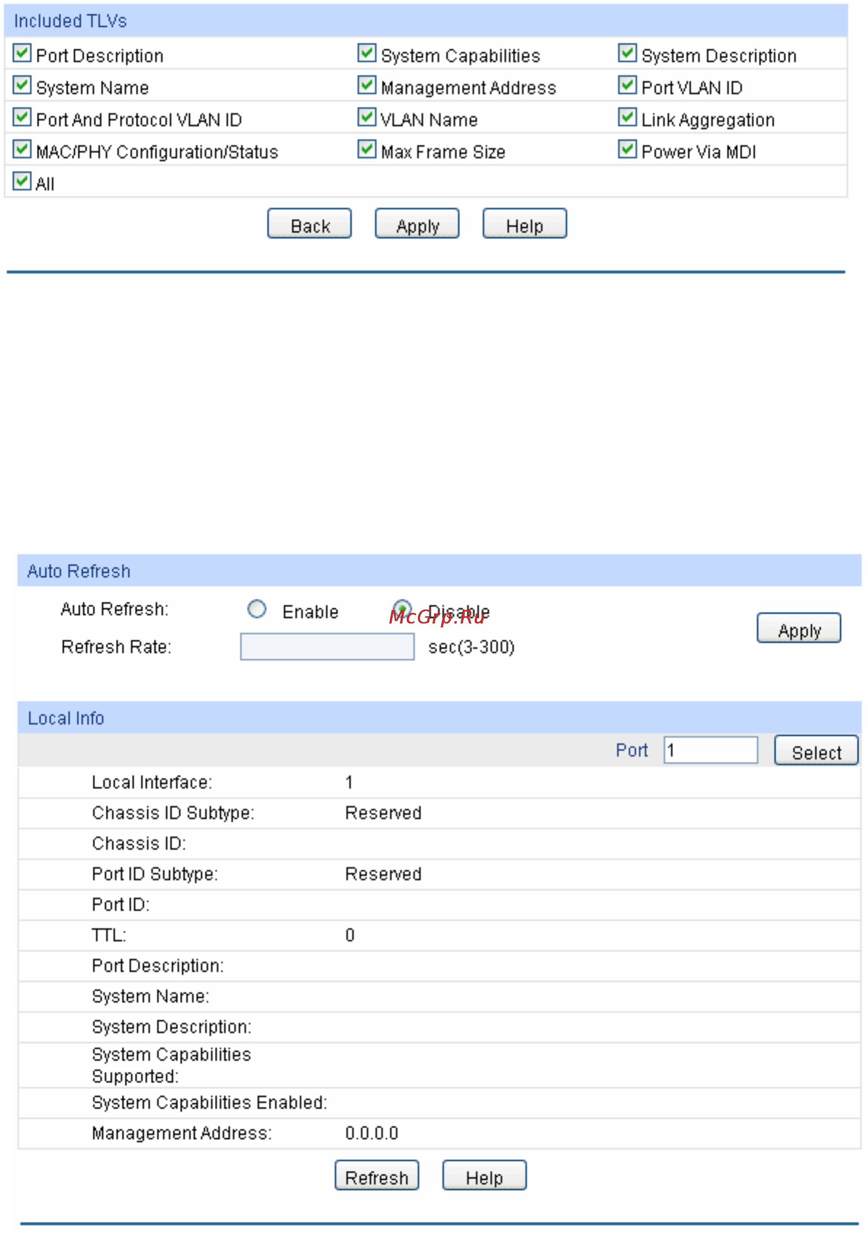 Tp-Link TL-SG3424P [205/259] Device info