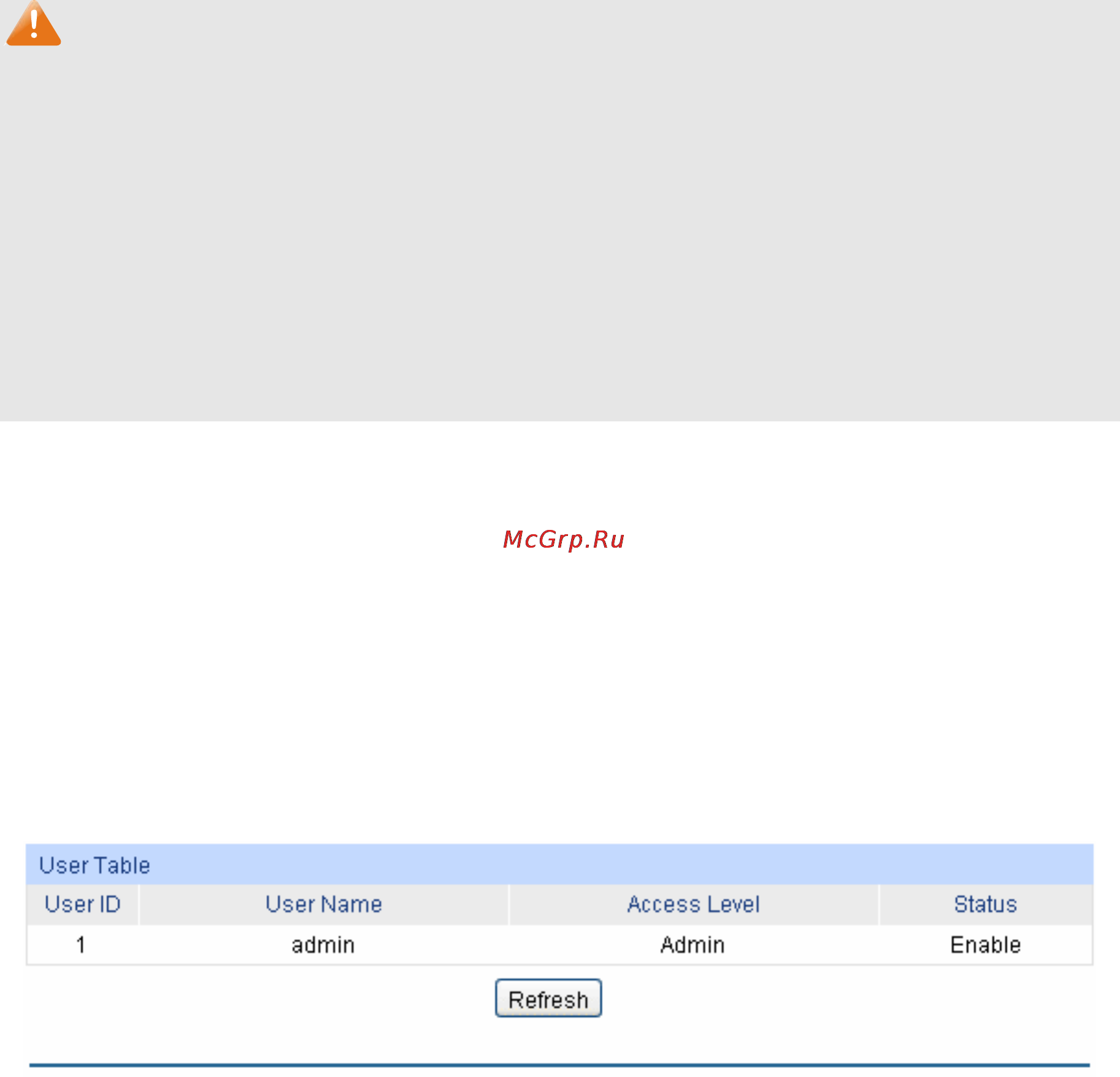 Tp-Link TL-SG3424P [25/259] User table