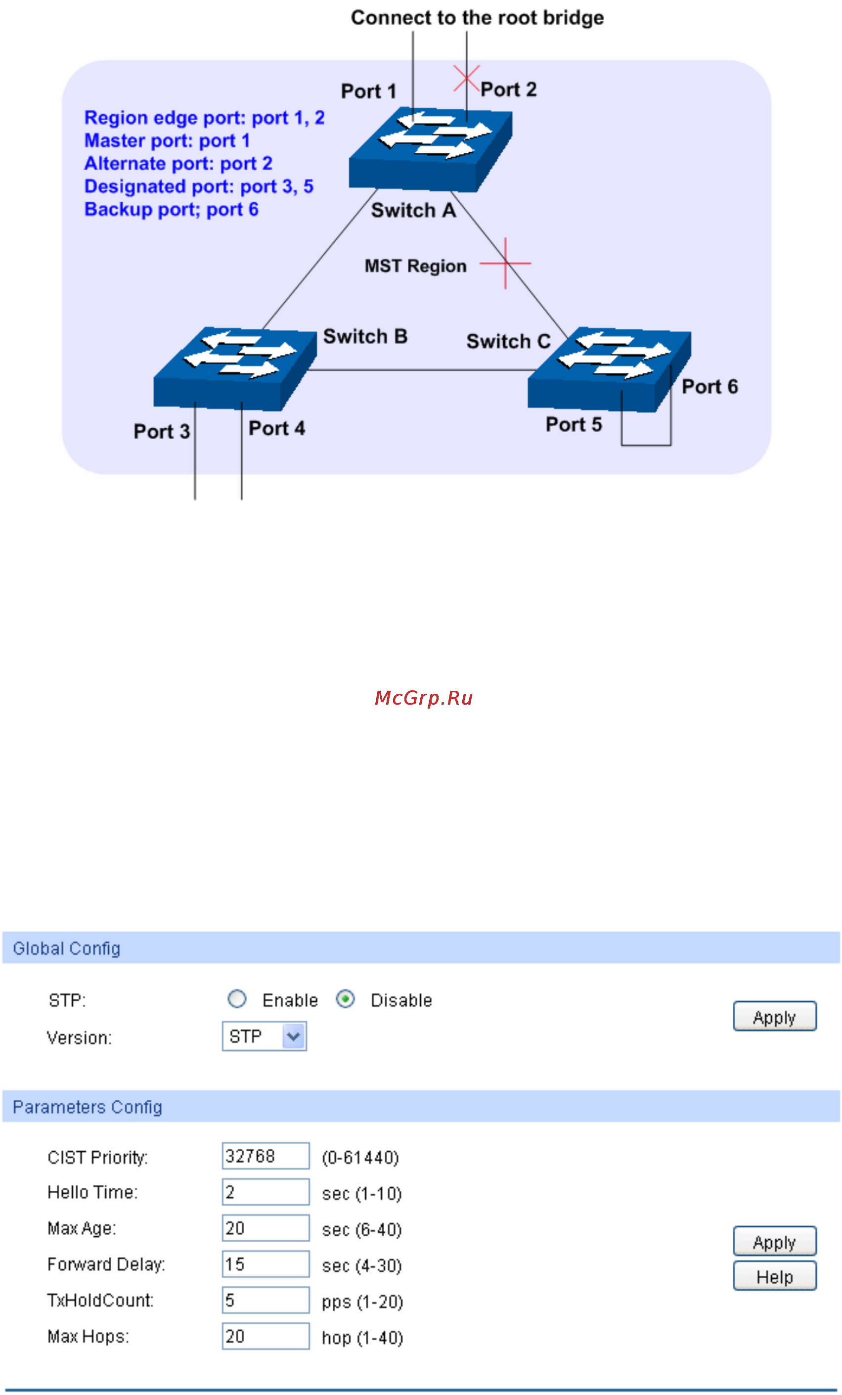 Tp-Link TL-SG3424P [86/259] Stp config