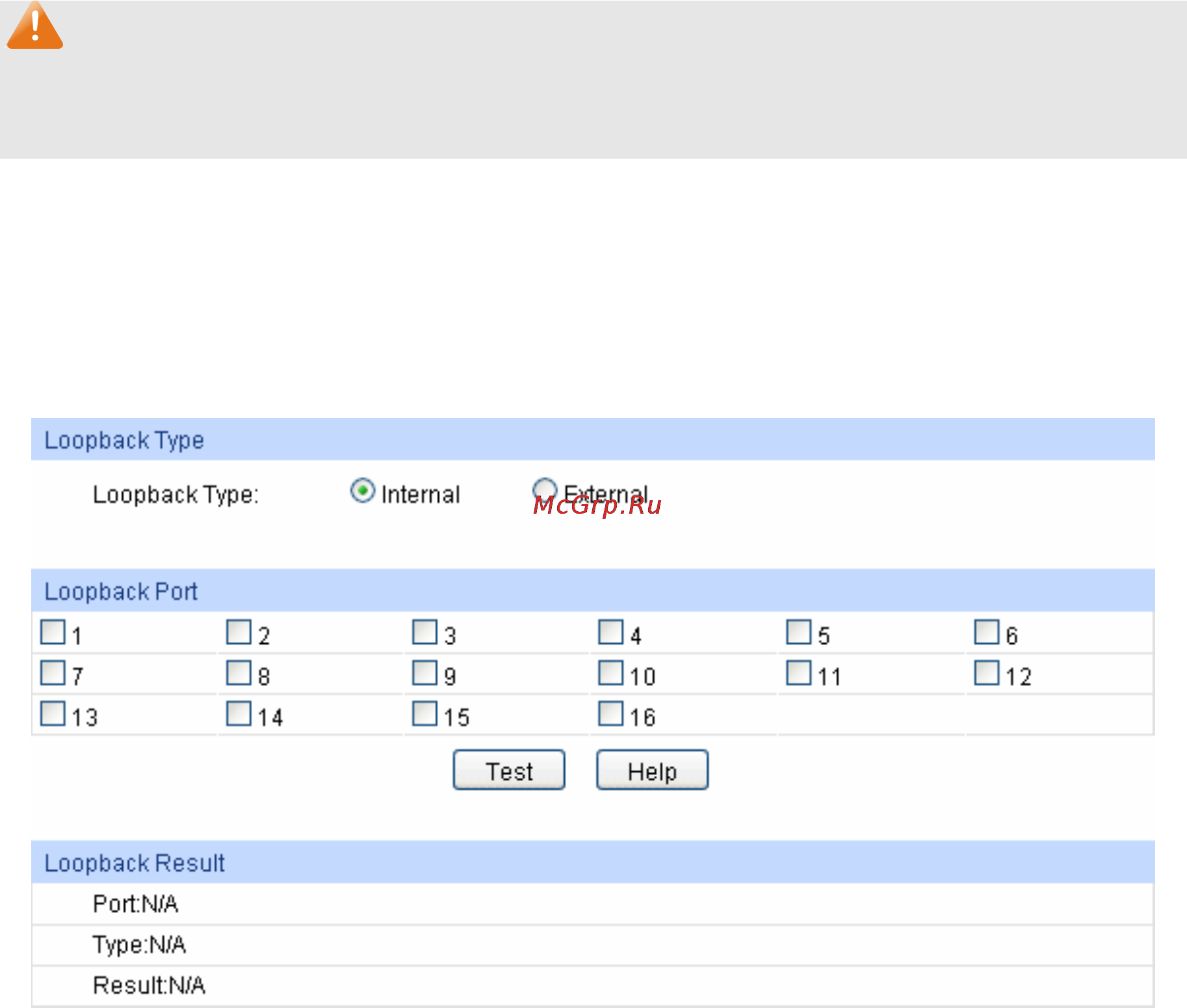 Tp-Link TL-SG3424 [218/241] Loopback