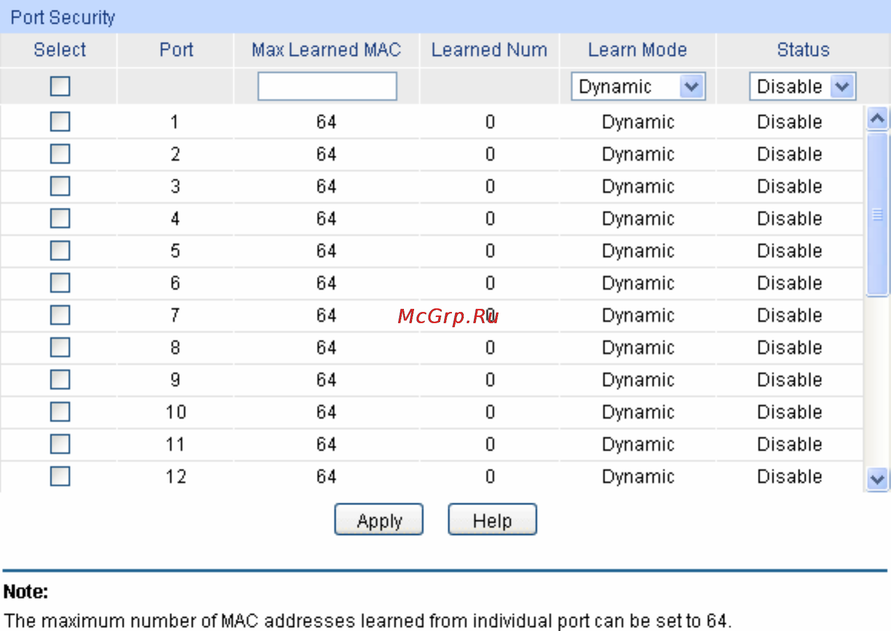 Tp-Link TL-SG3424 [44/241] The following entries are displayed on this screen