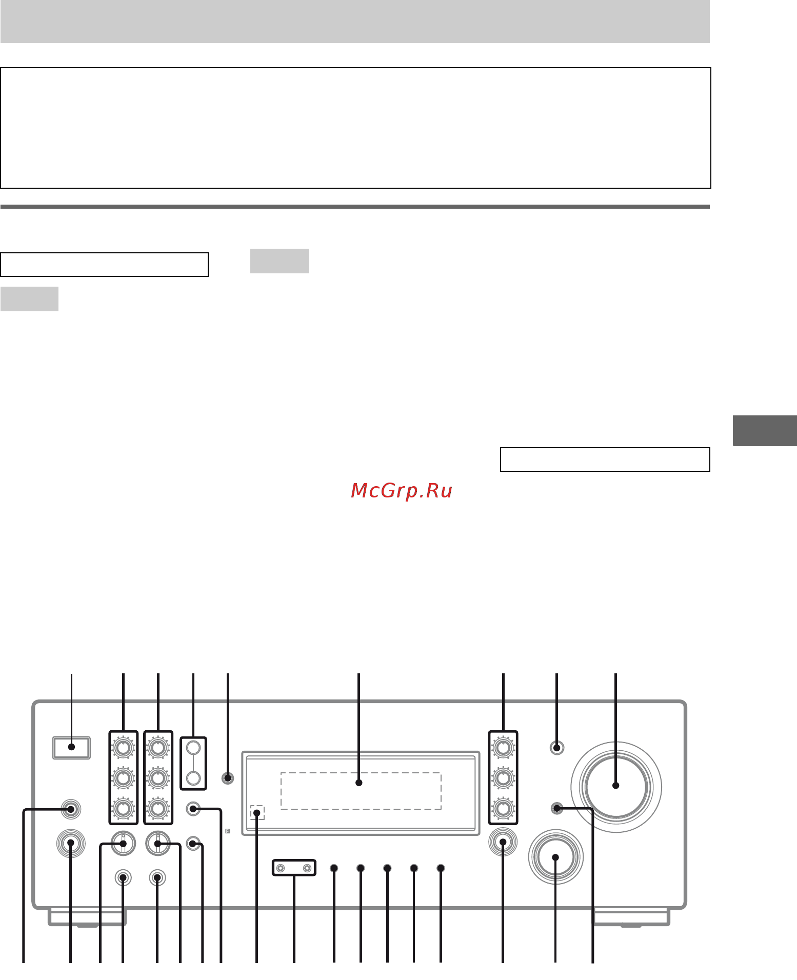 Sony STR-DK5 B [57/60] Основное устройство