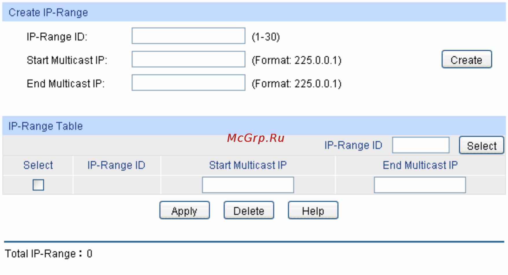 Tp-Link TL-SG3216 [113/236] Ip range