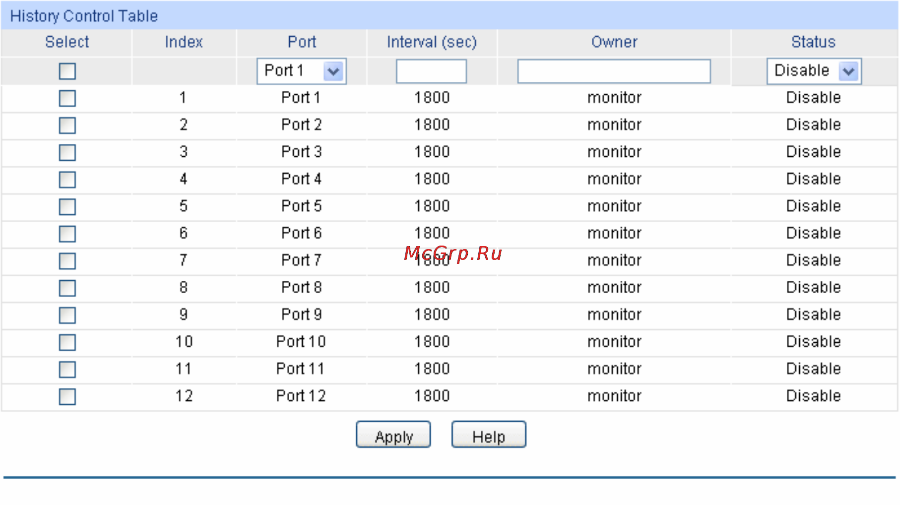 Tp-Link TL-SG3216 [187/236] History control