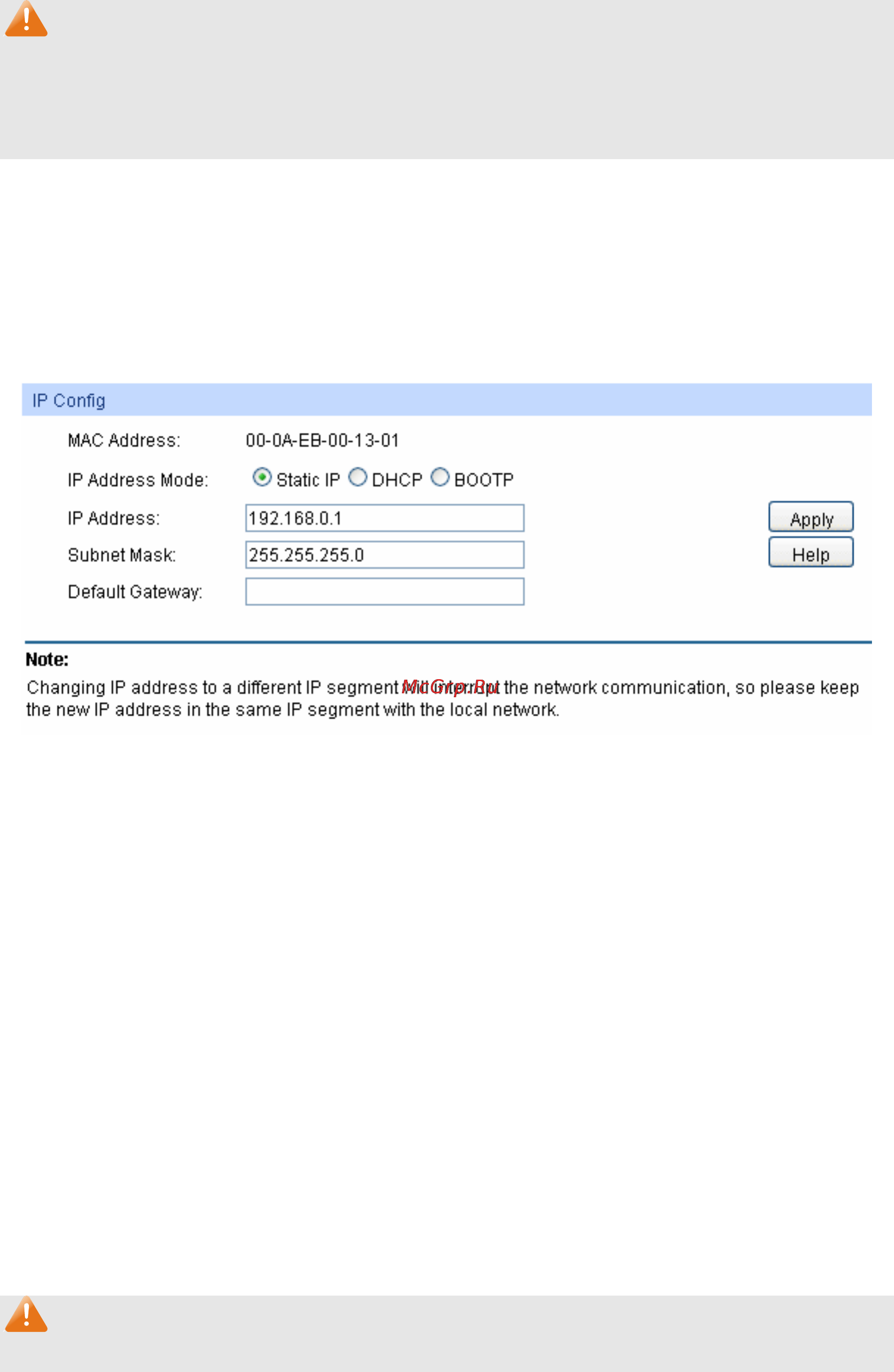 Tp-Link TL-SG3216 [22/236] System ip