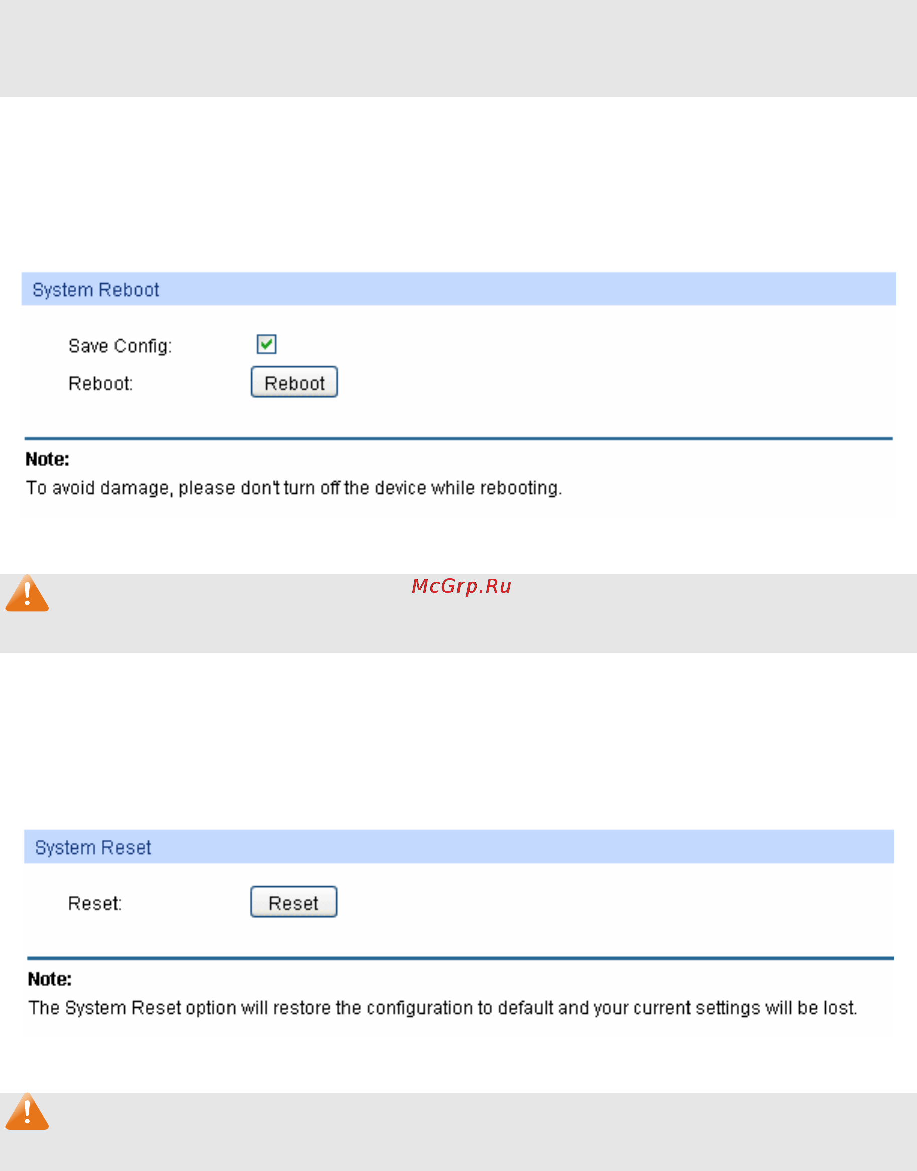 Tp-Link TL-SG3216 [27/236] System reboot