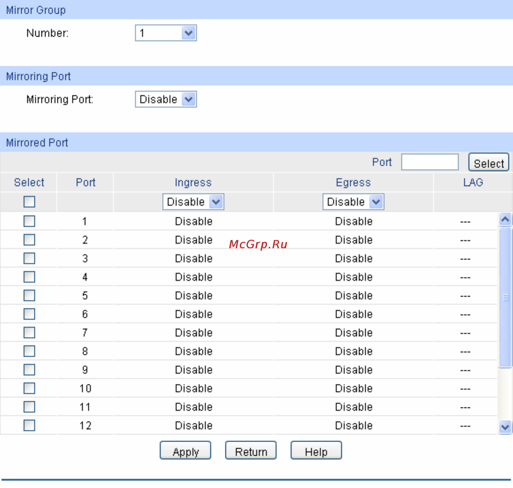Tp-Link TL-SG3216 [39/236] The following entries are displayed on this screen