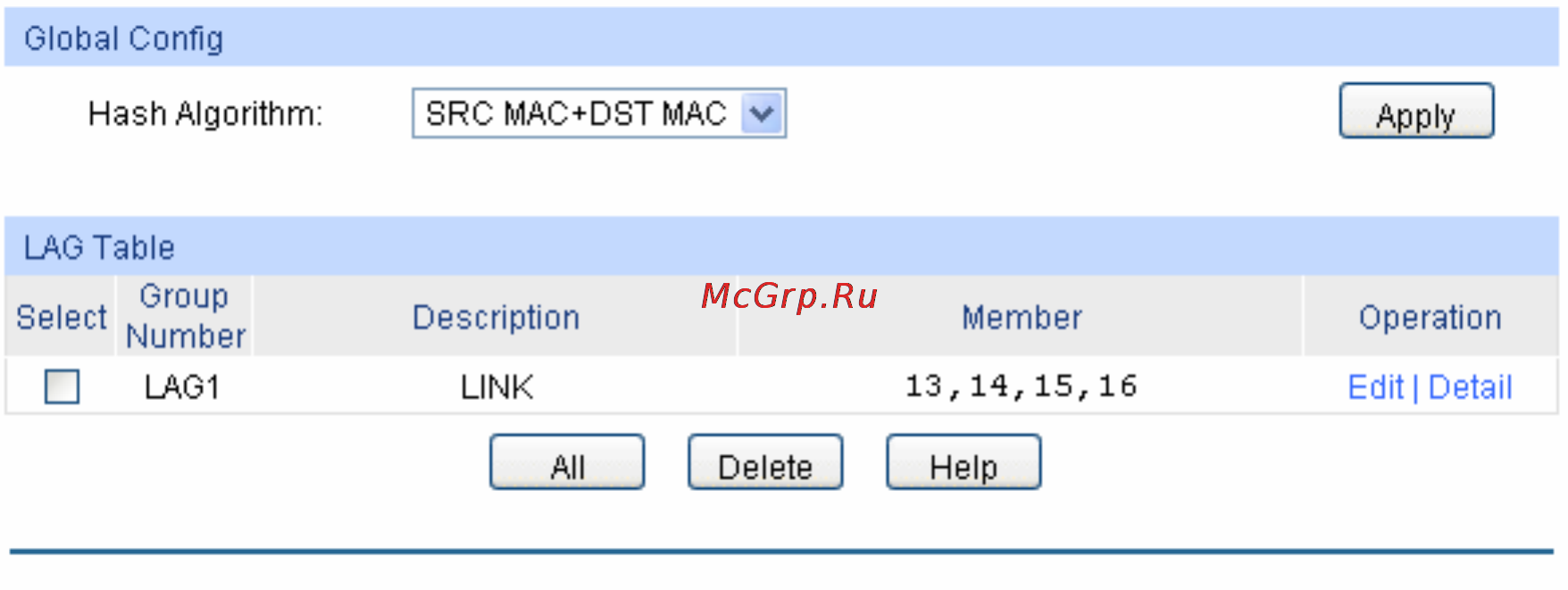 Tp-Link TL-SG3216 Инструкция по эксплуатации онлайн [44/236] 38897