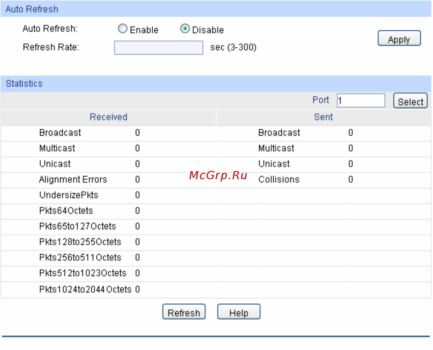 Tp-Link TL-SG3216 [49/236] Traffic statistics
