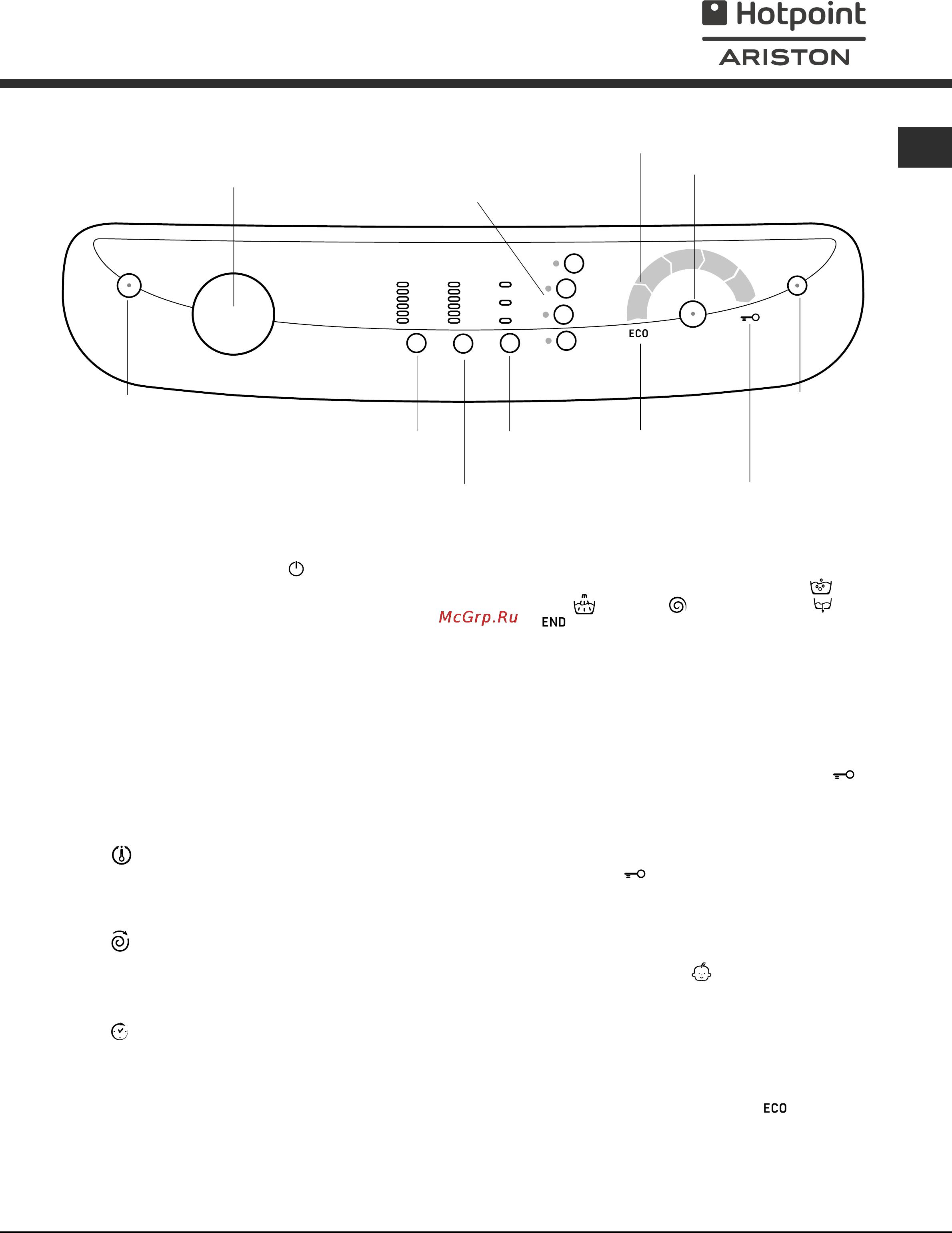 Hotpoint-Ariston AQSL 85 [17/24] Я hotpoint