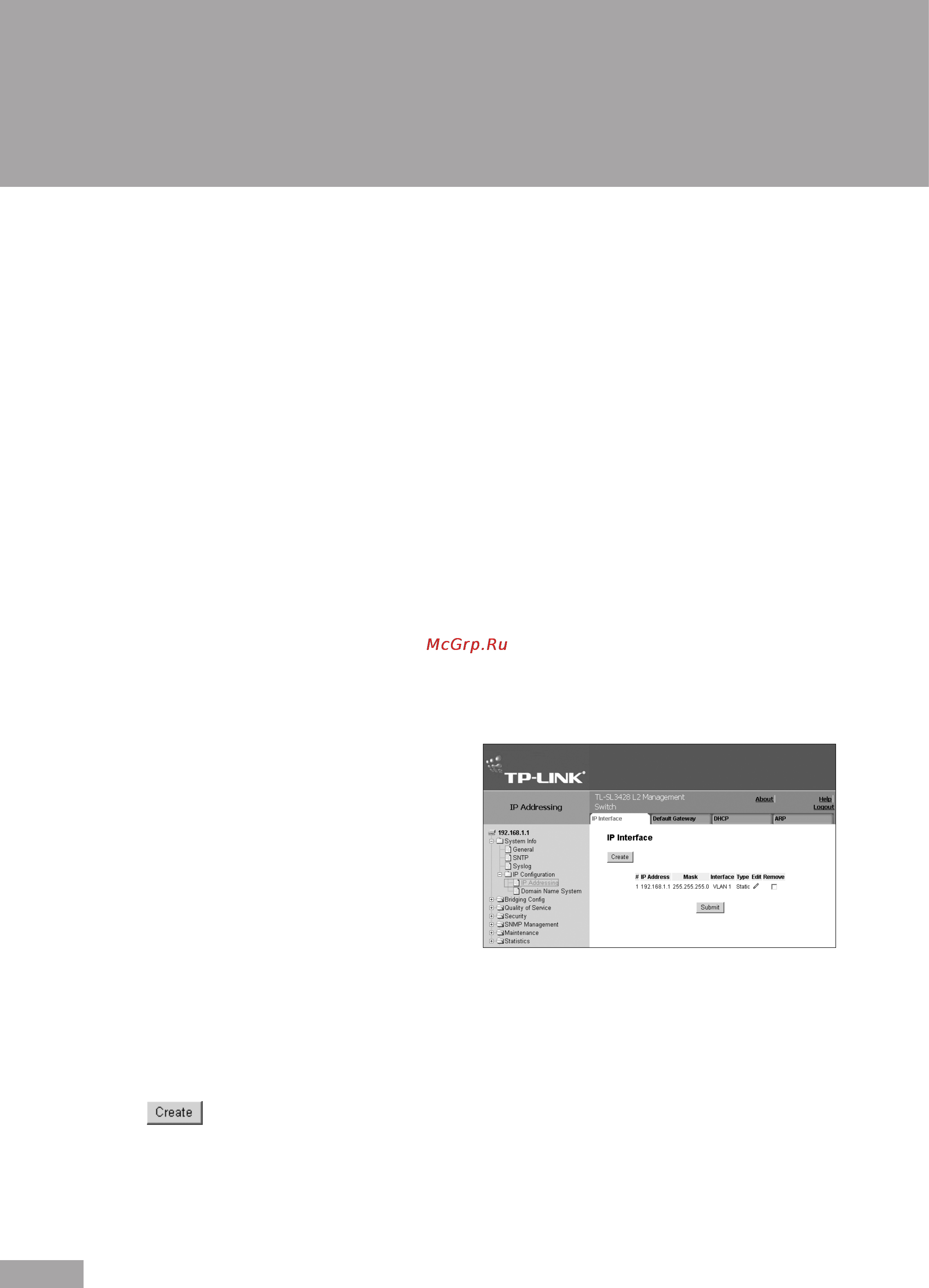 Tp-Link TL-SL3452 [46/120] Section 6 defining ip addresses