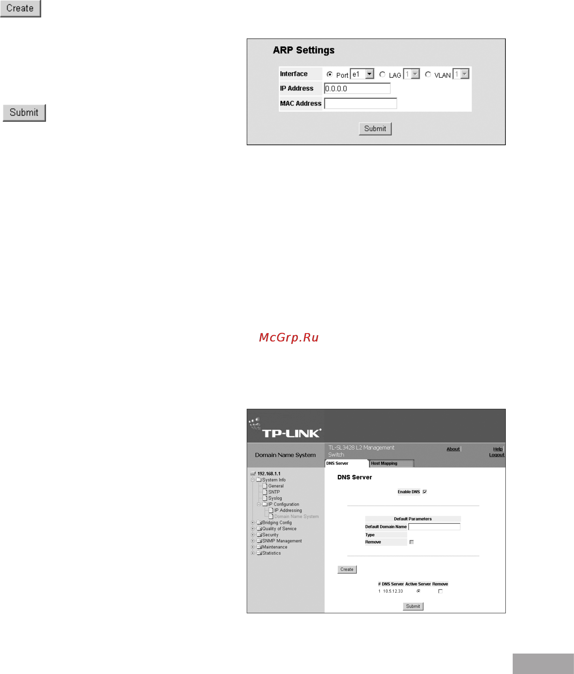 Tp-Link TL-SL3452 [49/120] Defining domain name system