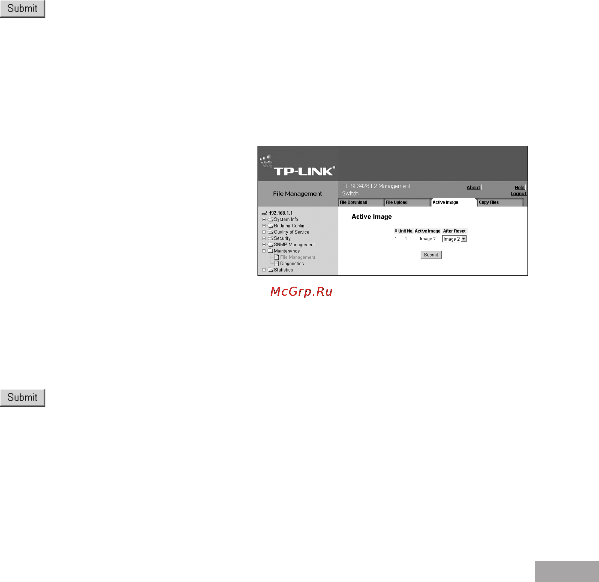 Tp-Link TL-SL3452 [95/120] Software image upload