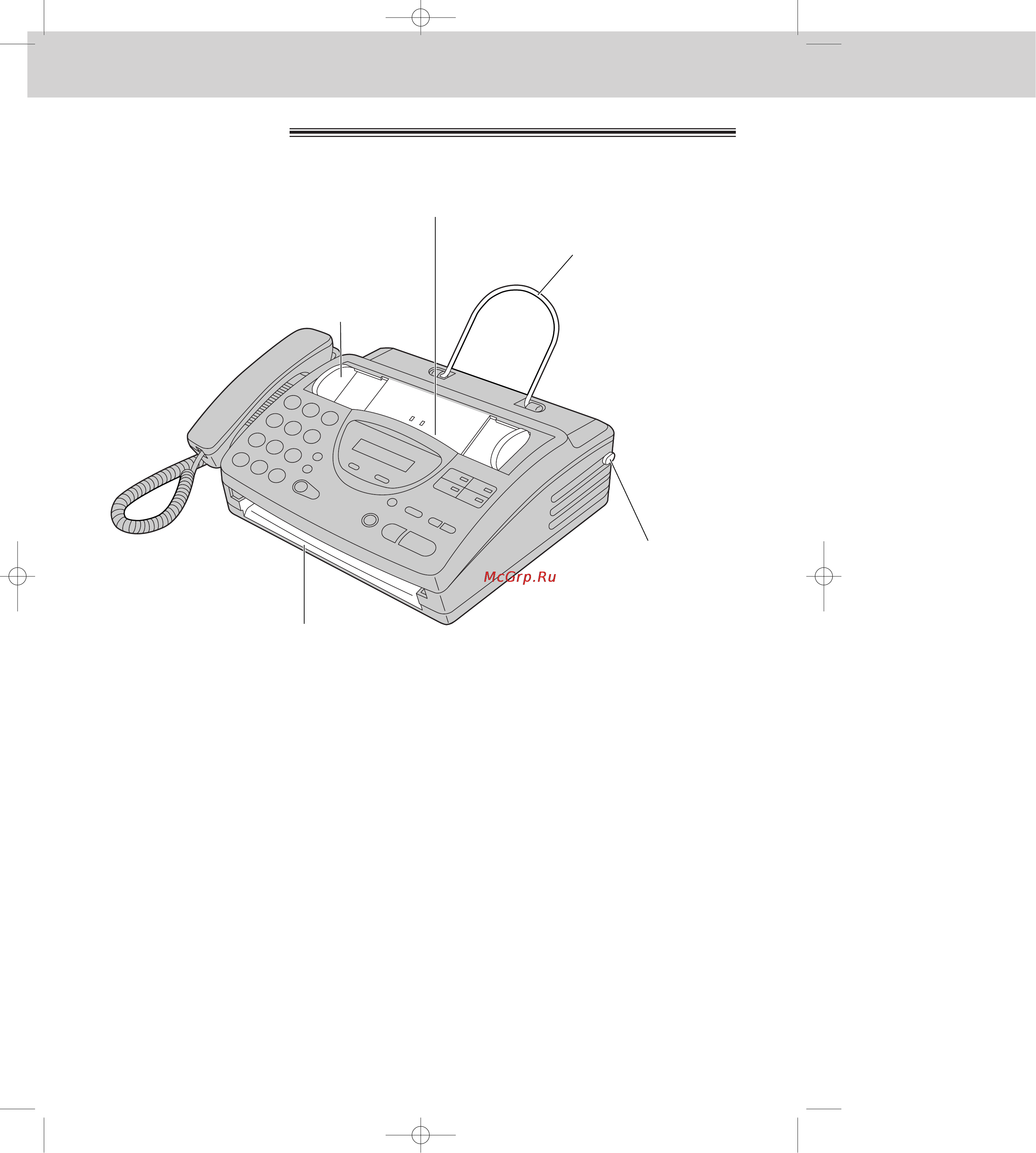 Panasonic KX-FT21RS [16/72] Органы управления