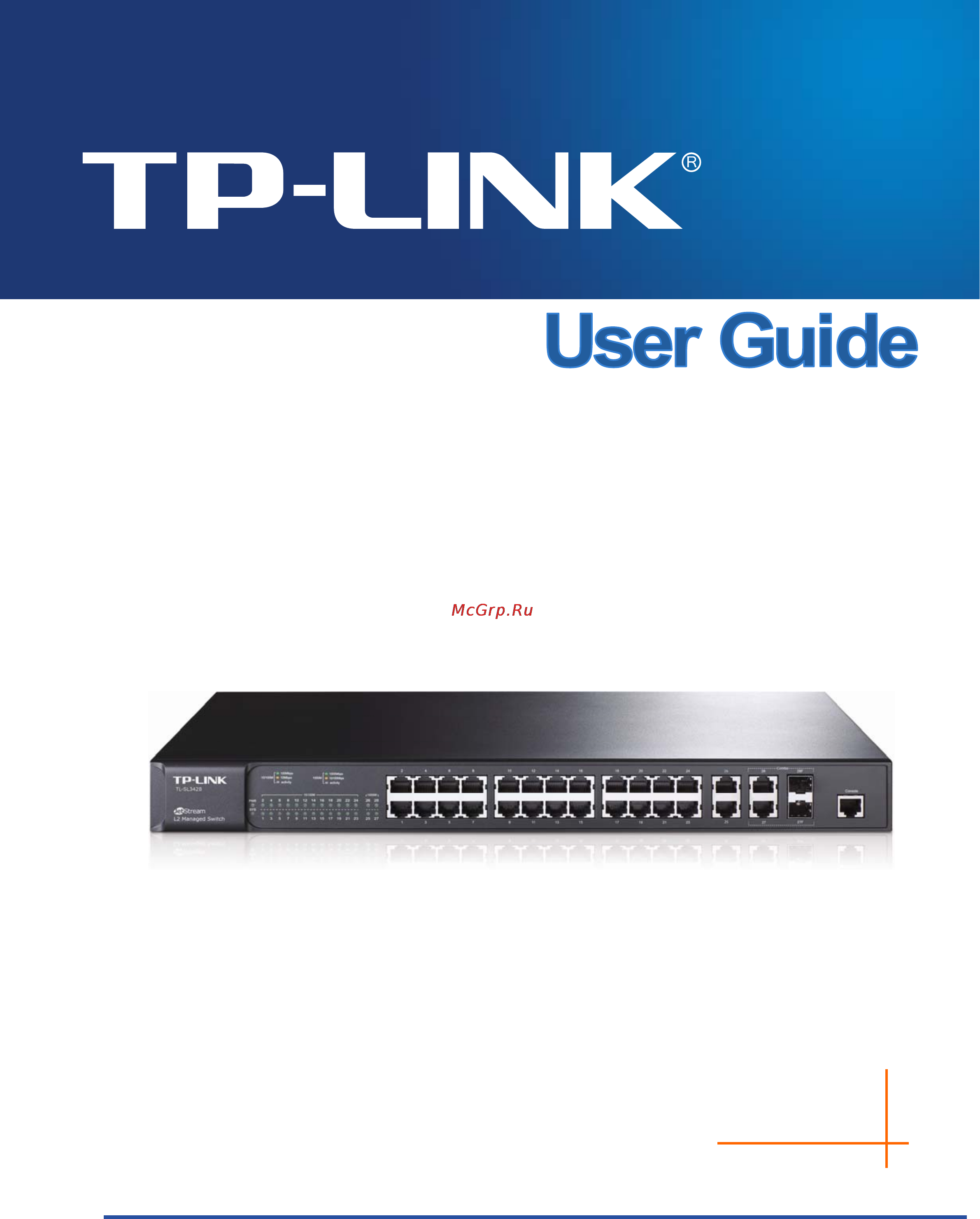 Tp-Link TL-SL3428 Инструкция по эксплуатации онлайн