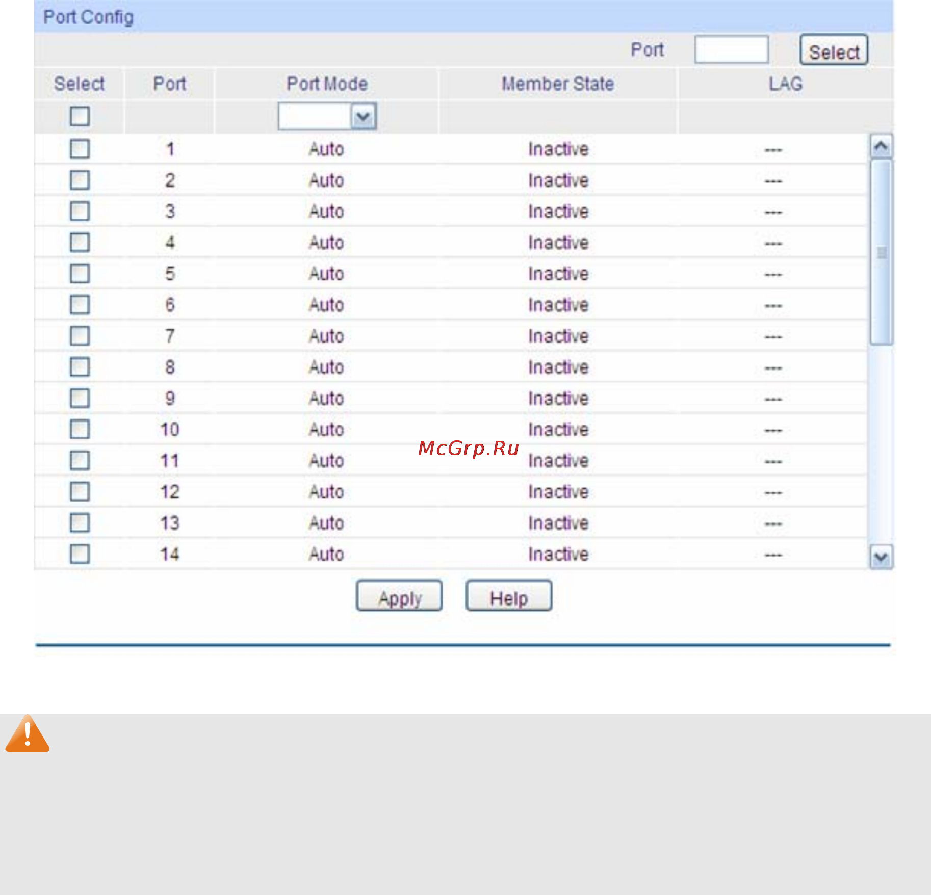 Tp-Link TL-SL3428 [128/234] Port config