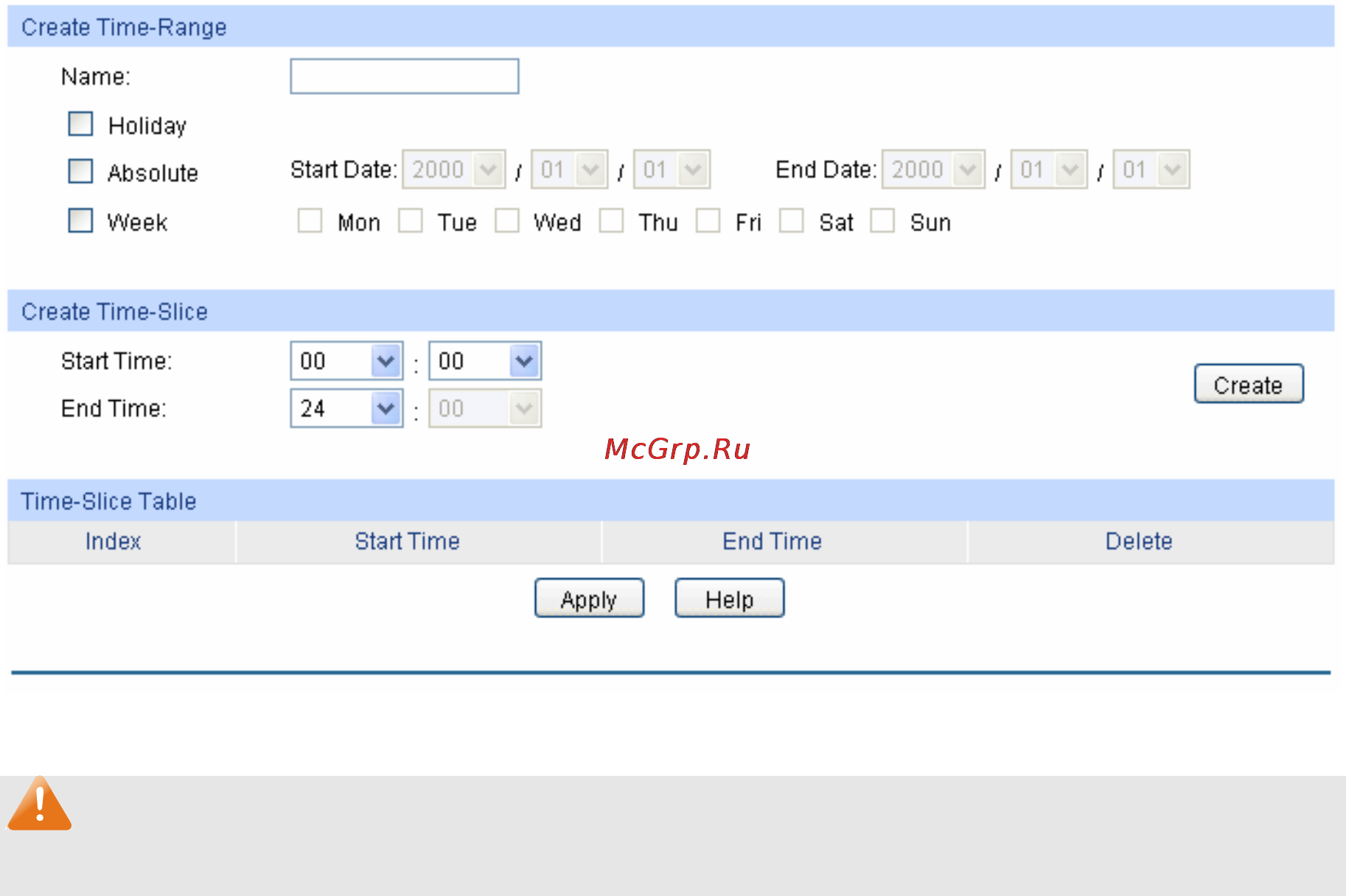 Tp-Link TL-SL3428 [132/234] Time range create
